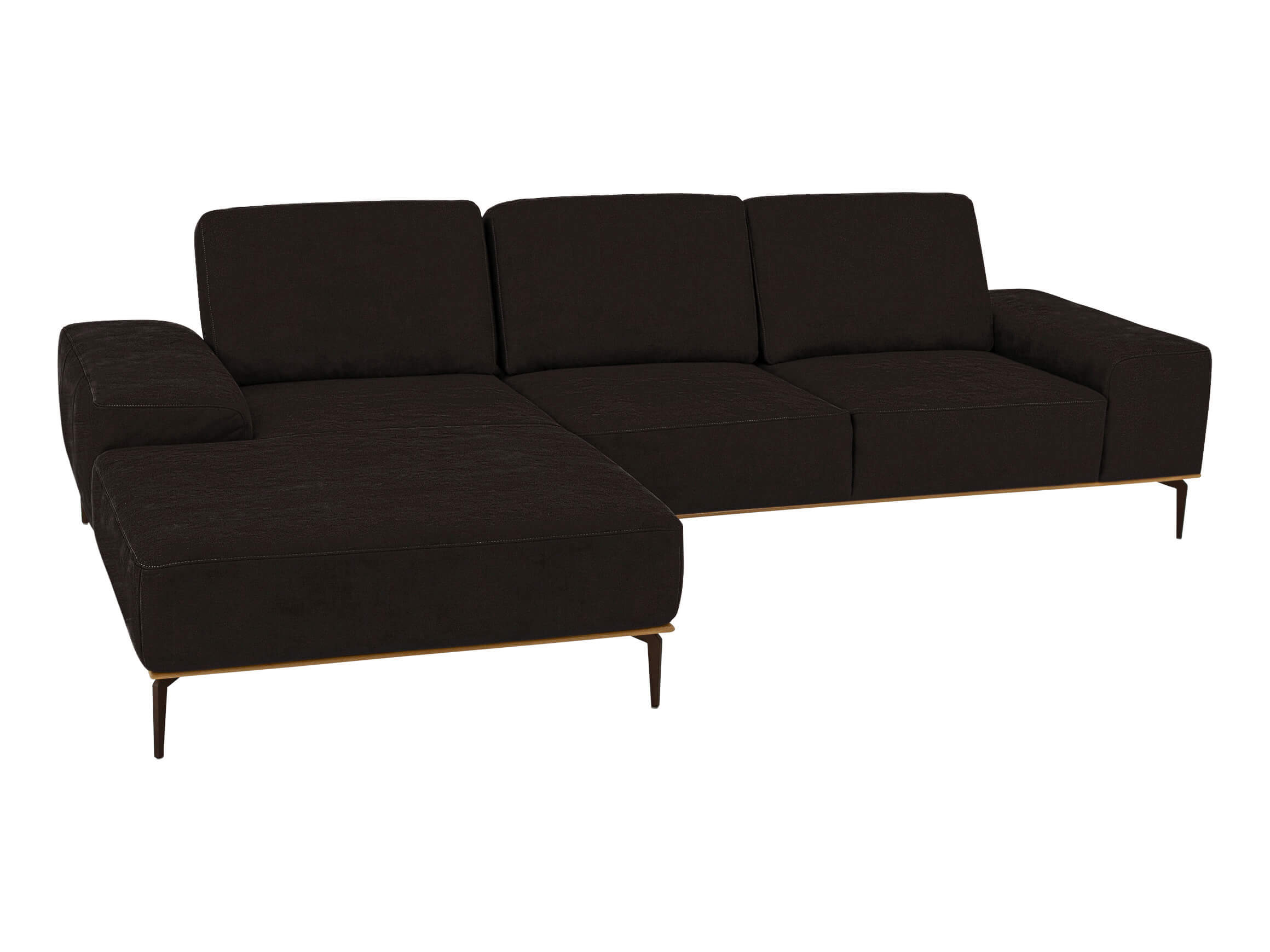 Ecksofa Ramada Basic Schillig Willi / Farbe: Anthracite / Material: Stoff Basic