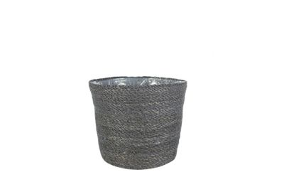 Korb Igmar Grau H: 26 cm Decofinder