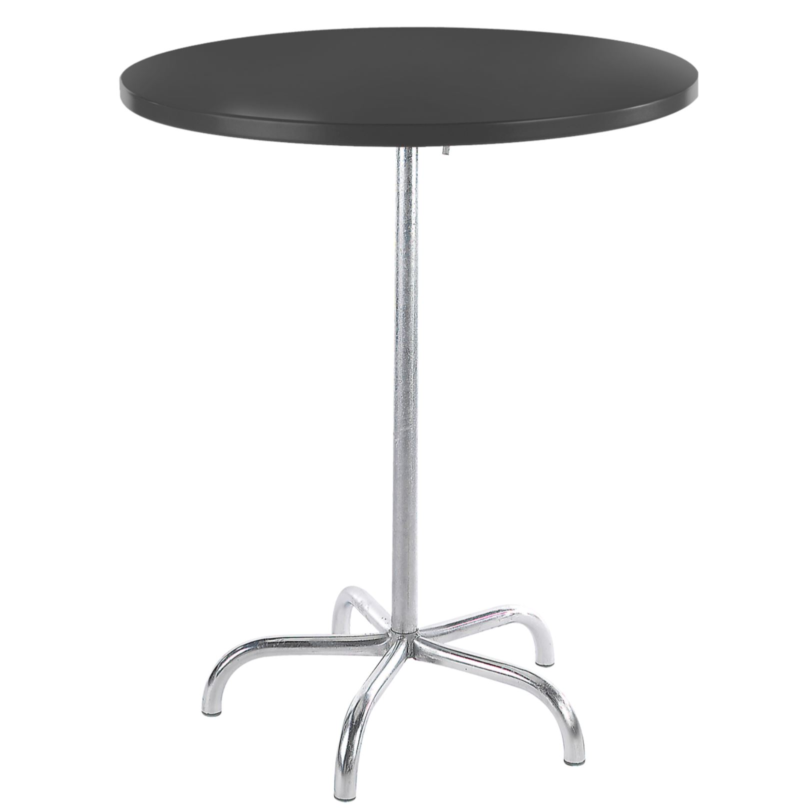Metall-Stehtisch Säntis Rund Schaffner / Farbe: Anthrazit