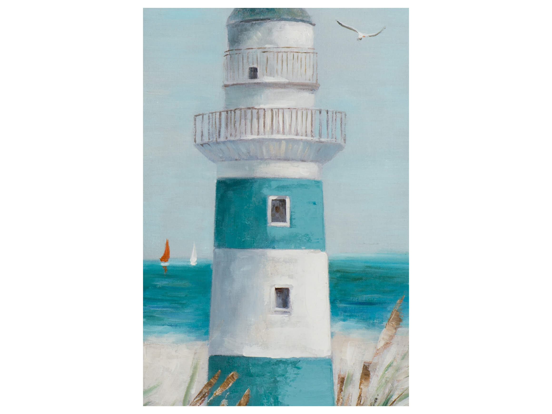 Bild Blauweisser Leuchtturm image LAND