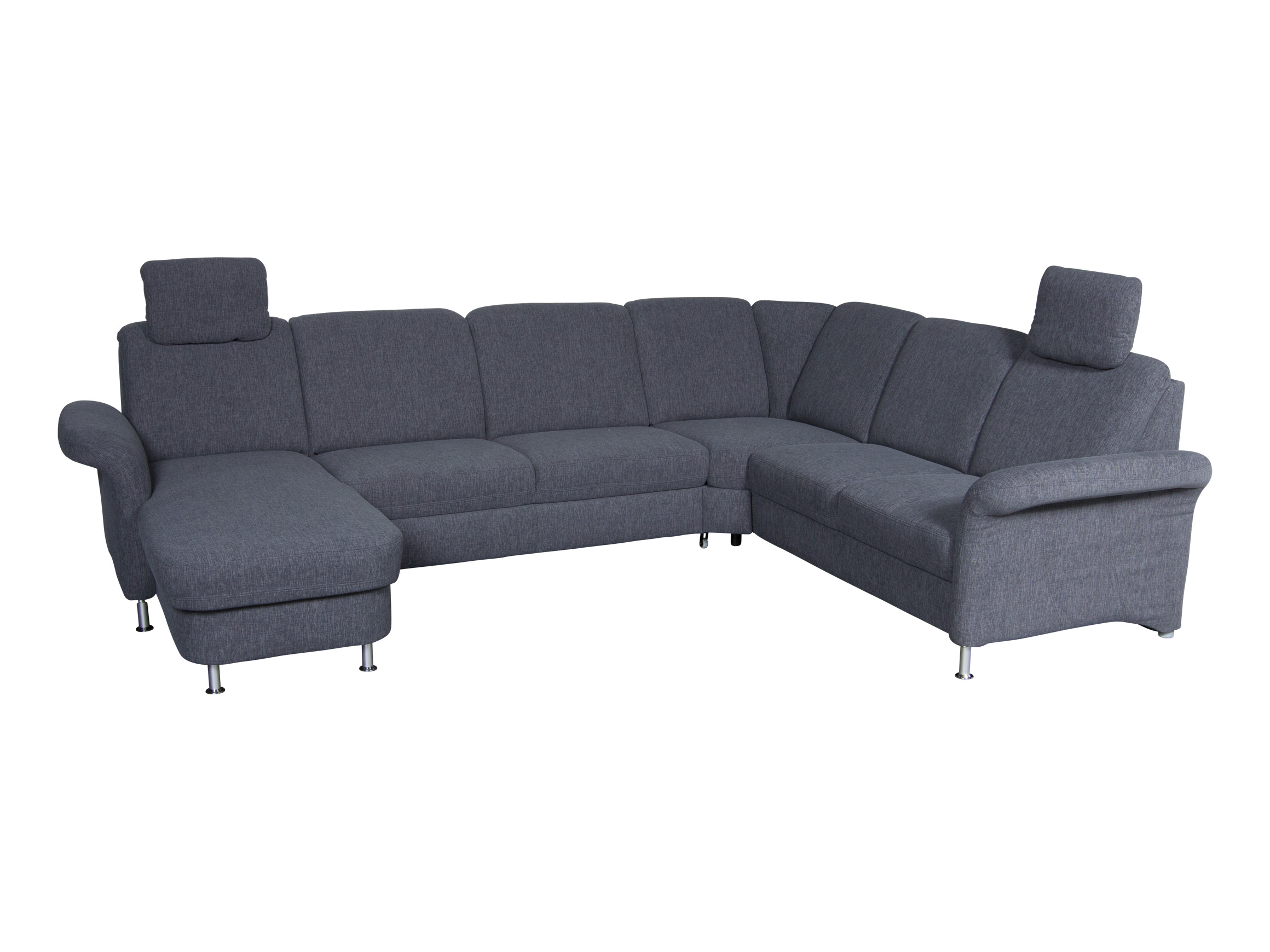 Joker Polipol corner sofa / Colour: Grey / Cover material: Fabric