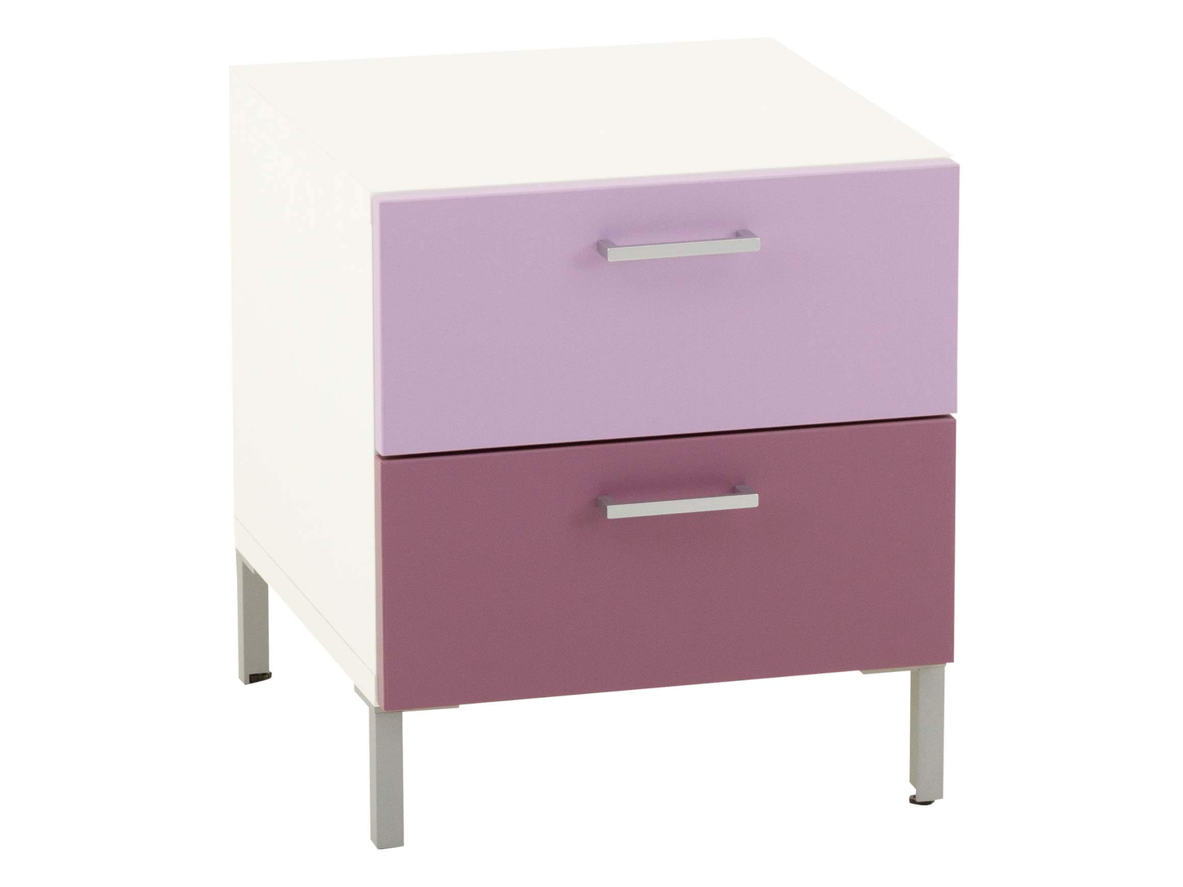 Karl Omlin Nachttisch Window Weiss | Schubiger Möbel