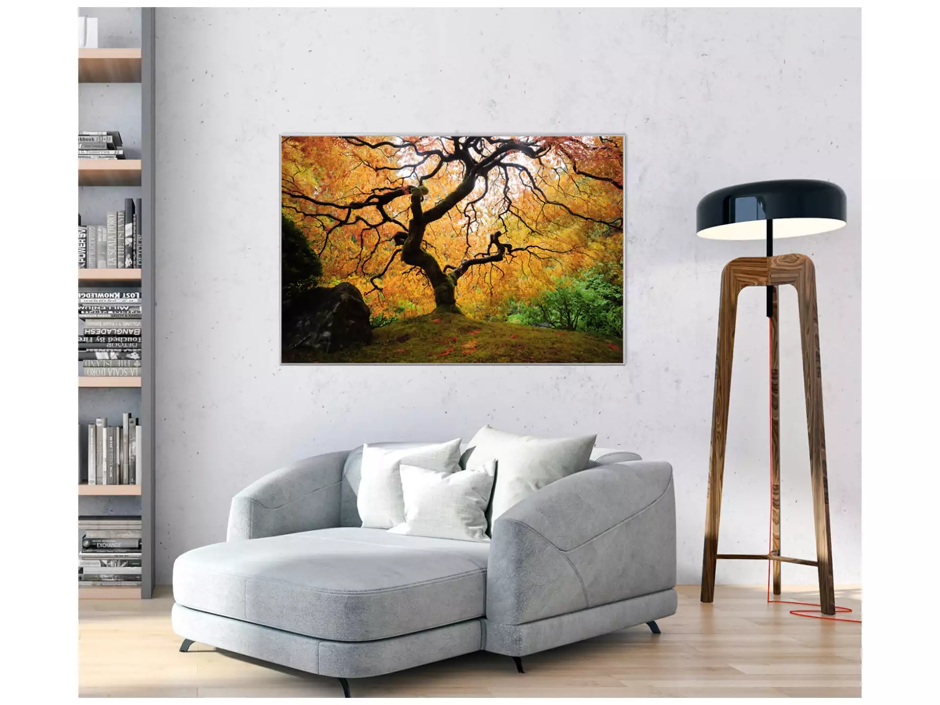 Digitaldruck auf Acrylglas Der Baum image LAND / Grösse: 150 x 100 cm