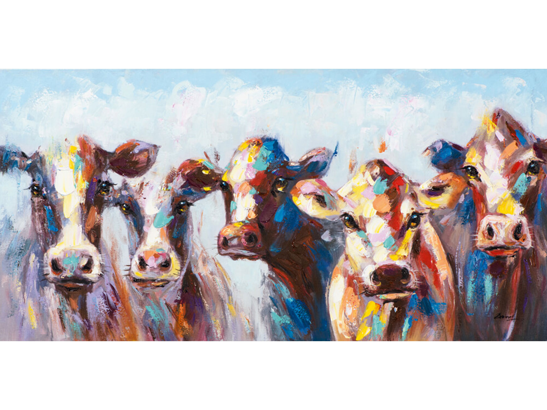 image LAND Bild Kühe  | Schubiger Möbel