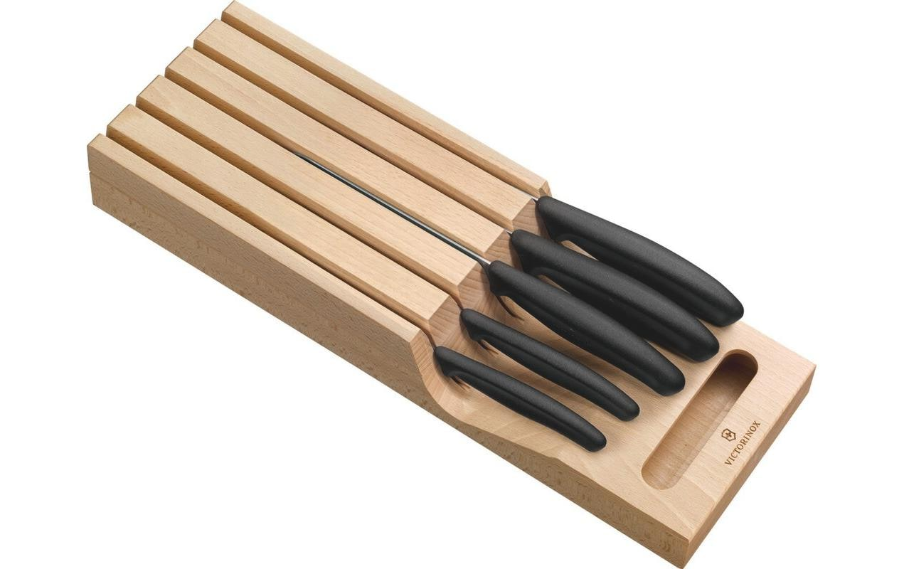 Messerblock-Set Messer Swiss Classic 6-teilig, Nature Von Victorin Alltron / Farbe: Nature