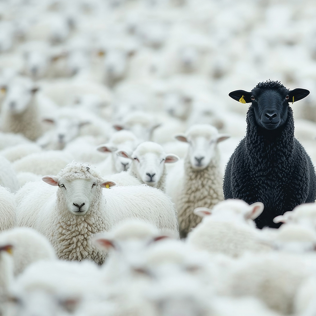 Canvas-Black Sheep-image LAND