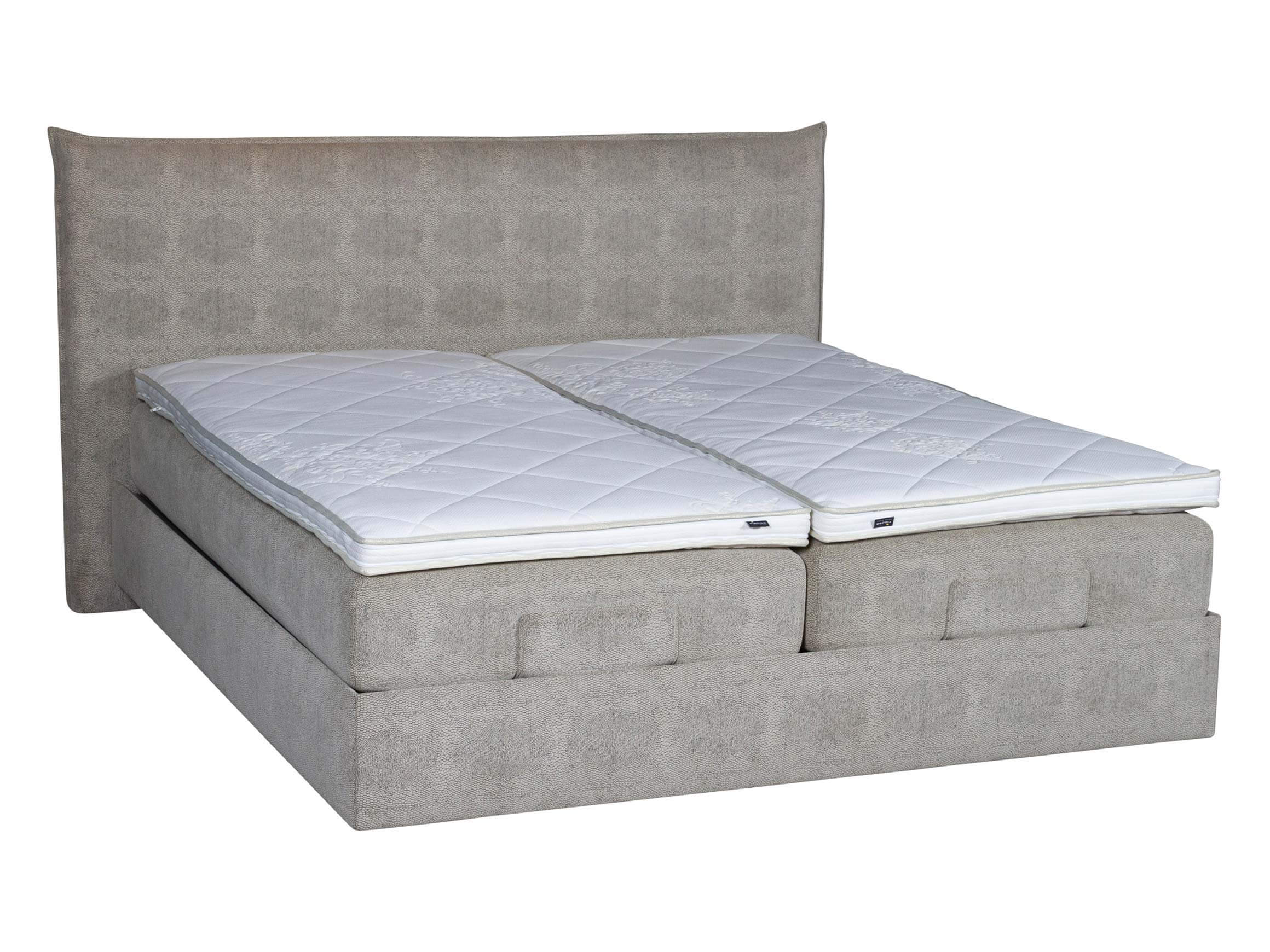 Boxspringbett Artemis, Stoff, Taschenfederkern,