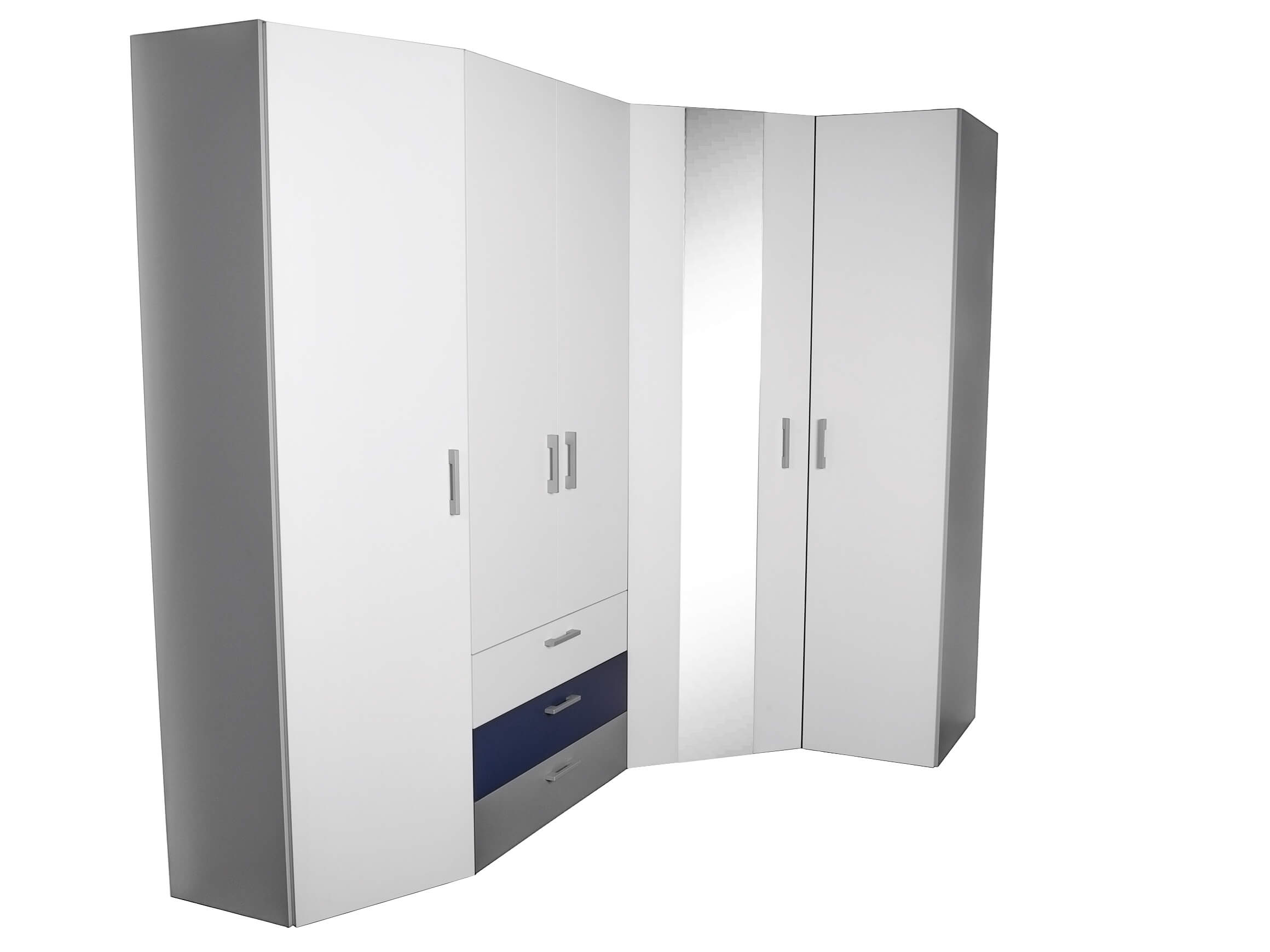 Rudolf Eckschrank Lopp Grau | Schubiger Möbel