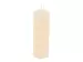 Kerze, Brenndauer 35 Std., Elfenbein, Durchmesser 5 cm h 15 cm
