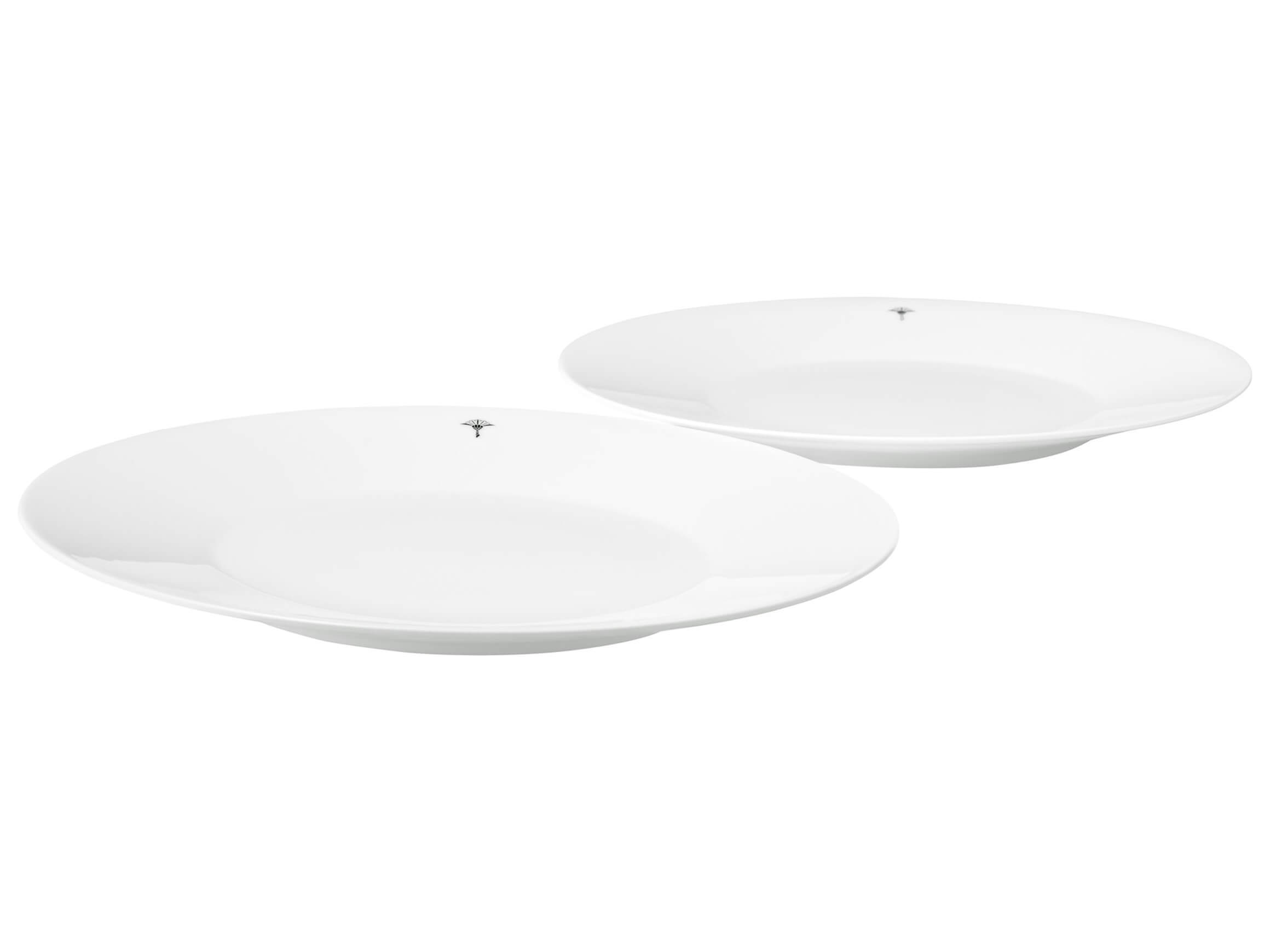 Speiseteller Set à 2 Stk Single Cornflower, Dunkelgrau Joop / Farbe: Dunkelgrau