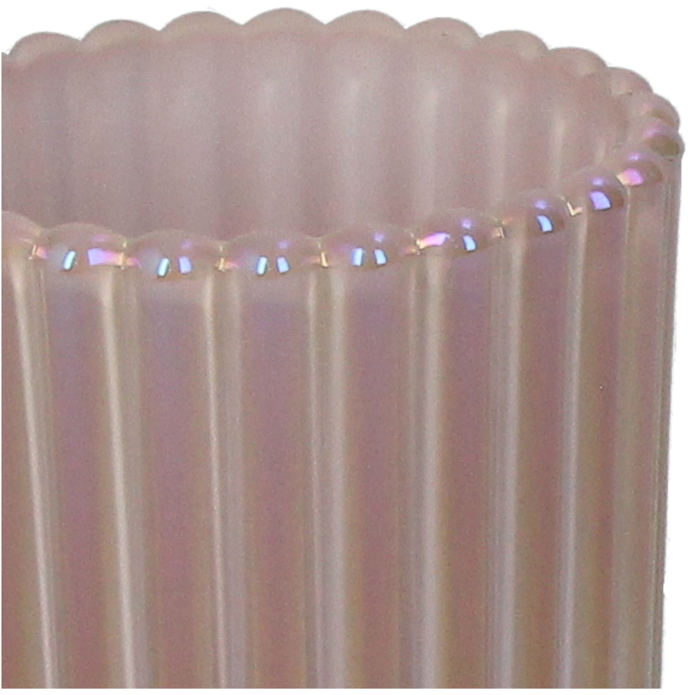 Windlicht Glas, Rosa H: 9 cm Kersten