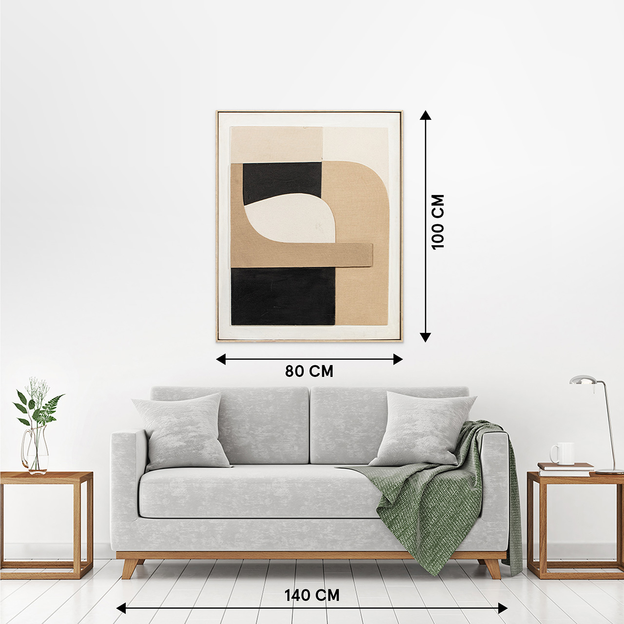 Gemälde Natural Geometric Shapes image LAND