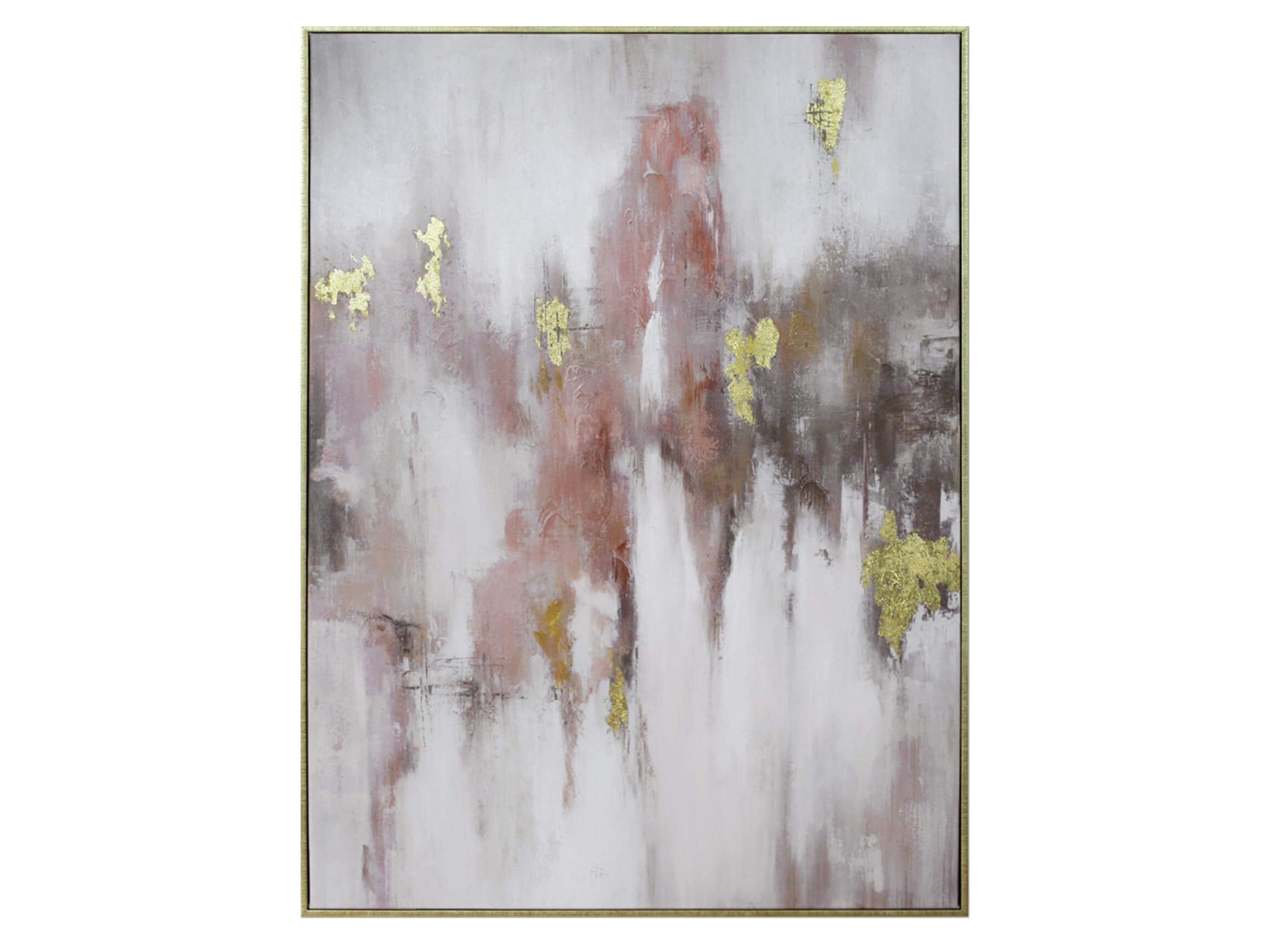 Bild Farbmelodie in Rosé und Grau image LAND / Grösse: 80 x 60 cm
