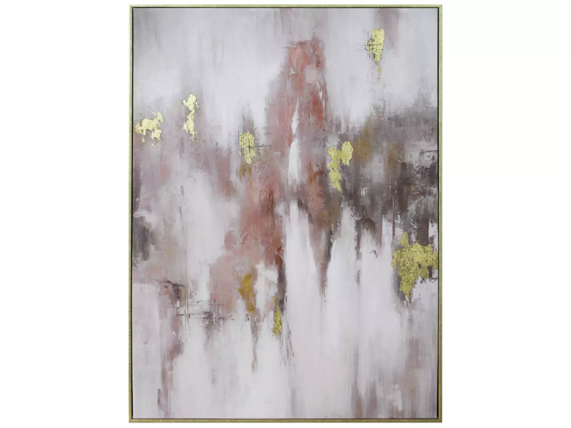 Bild Farbmelodie in Rosé und Grau image LAND / Grösse: 80 x 60 cm