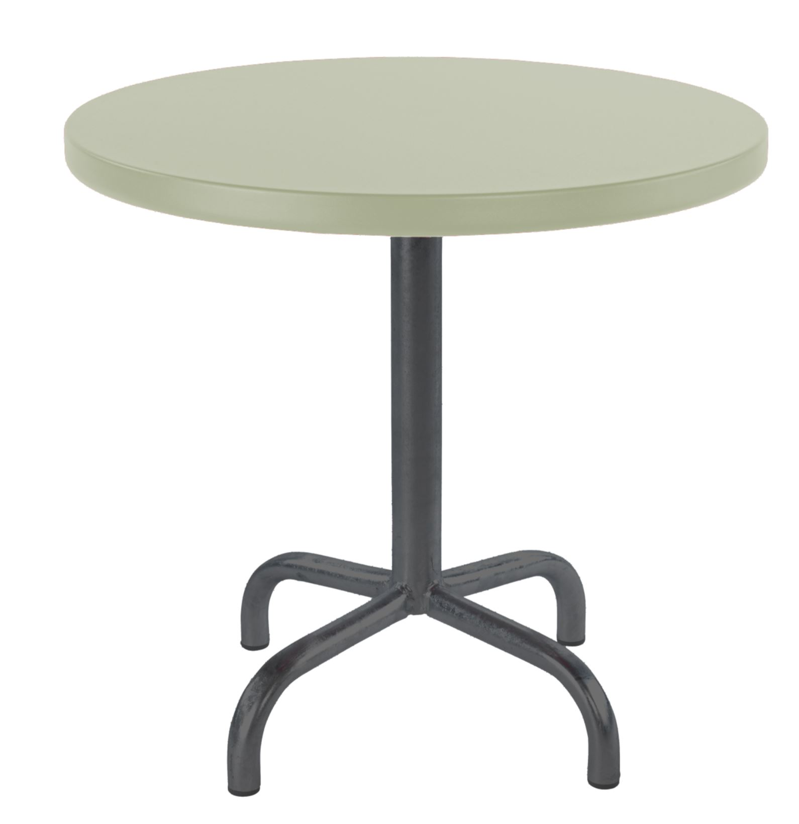 Metall-Beistelltisch Säntis Rund Schaffner / Farbe: Pastellgrün