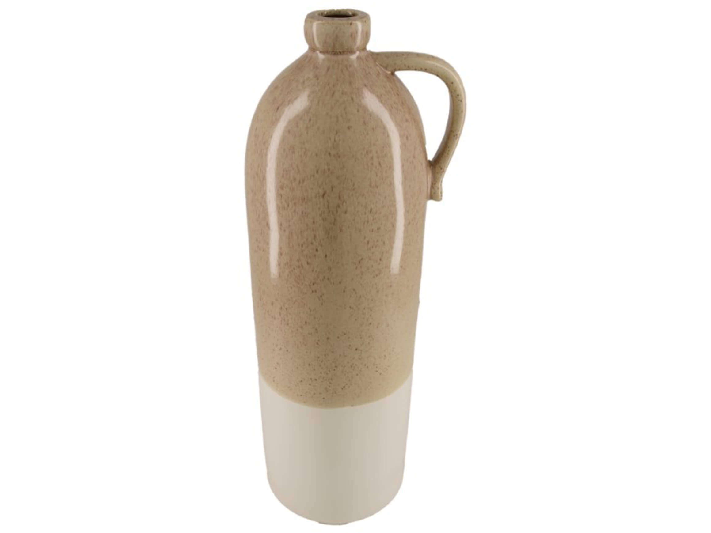 Dijk Vase Krug, Taupe H: 50 cm  | Schubiger Möbel