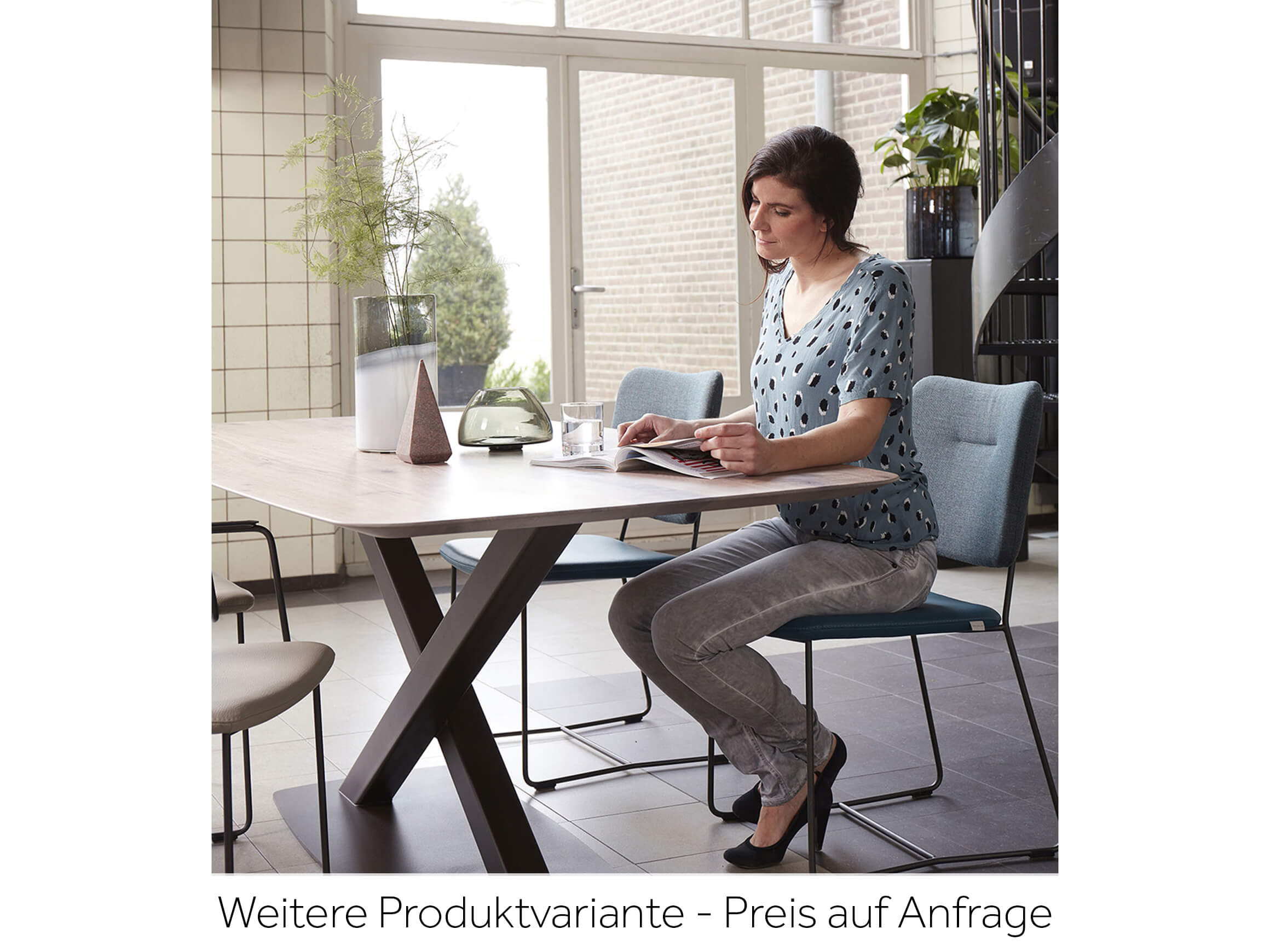 Chaise avec accoudoirs Kirsten Plantagie