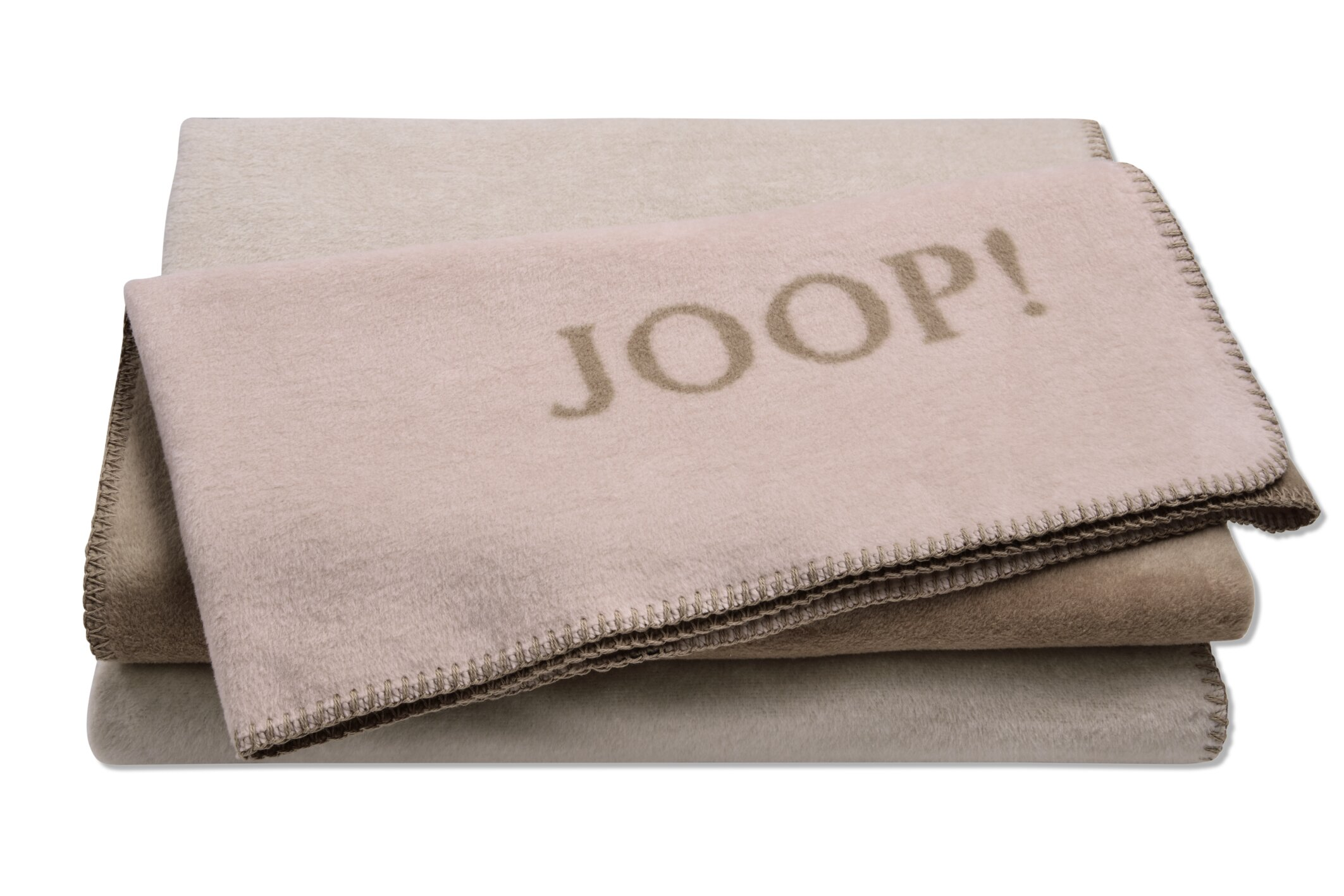 Plaid Split 150x200 cm von Joop / Farbe: Nude