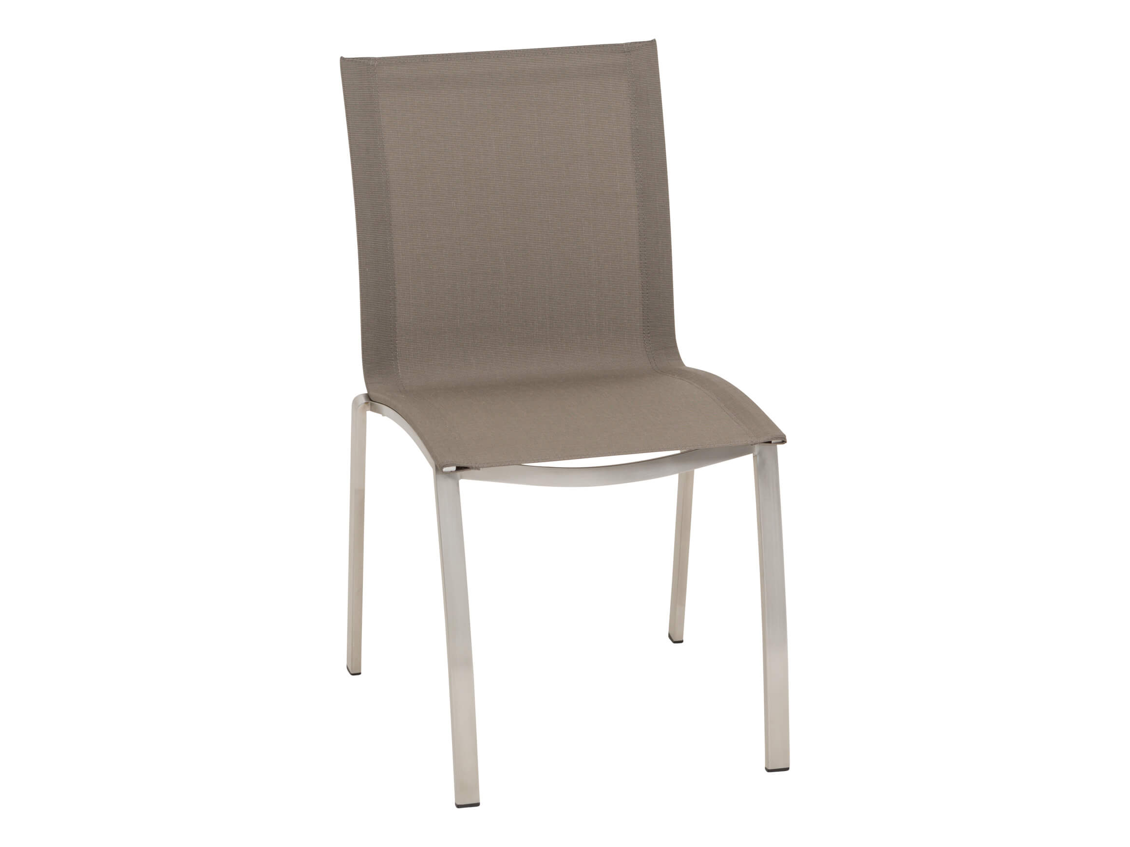 Gartenstuhl Sinu, Leisuretx Taupe, Edelstahl, b 54,5 cm