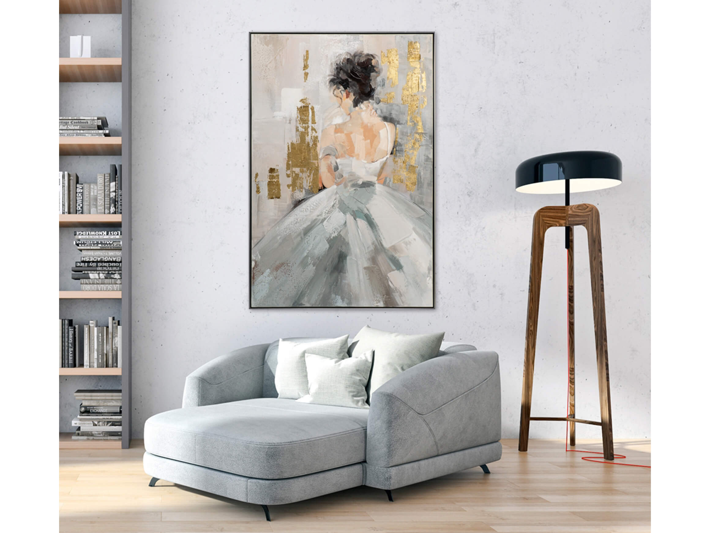 Bild Frau mit Weissem Kleid image LAND