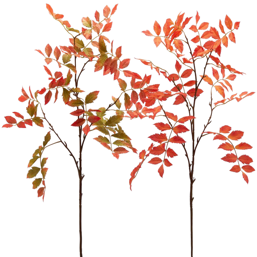 Kunstblumen Hirschkolben Rot H: 120 cm Edg