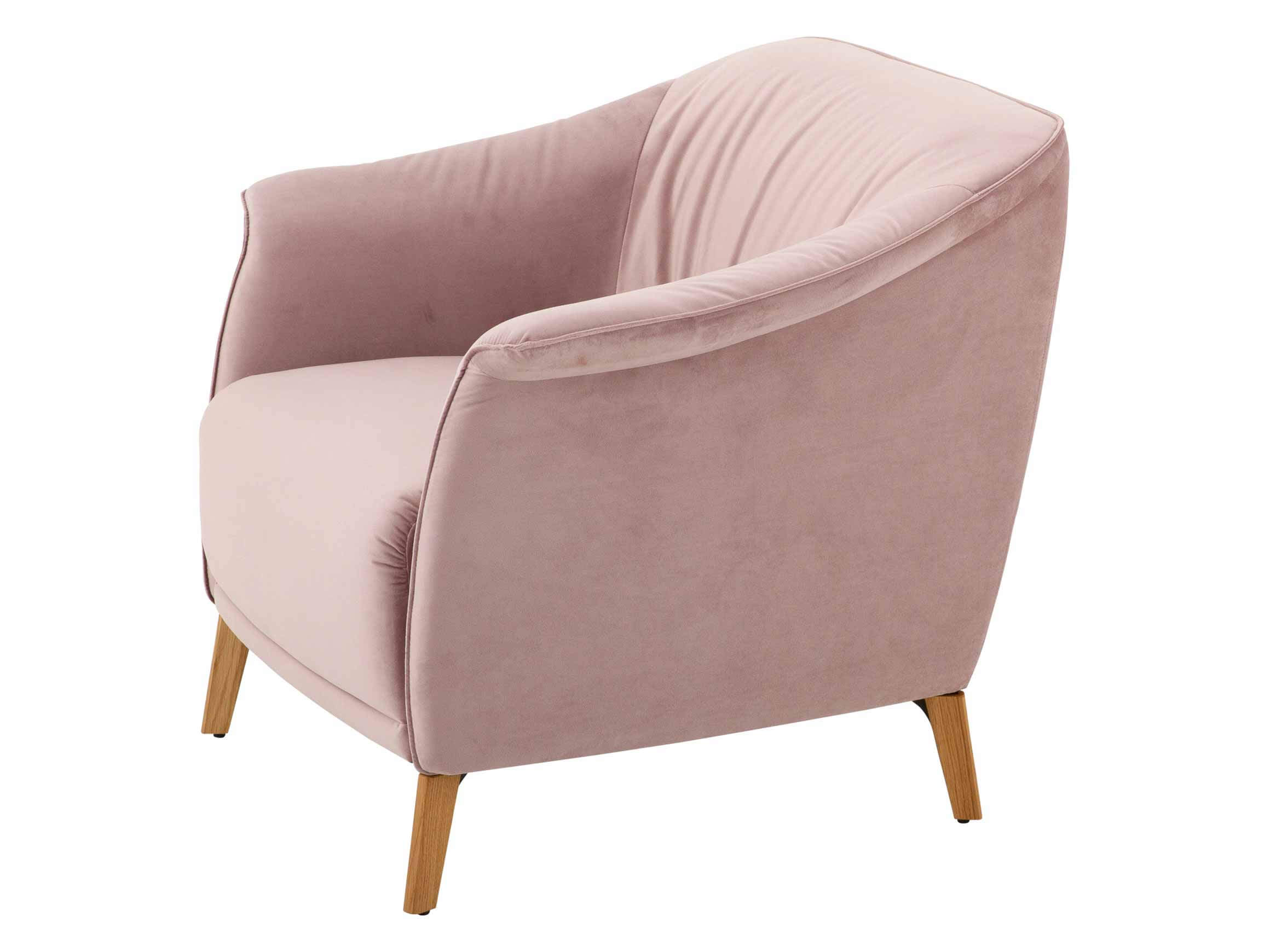 Sessel Laima Candy / Farbe: Rosewood / Bezugsmaterial: Stoff