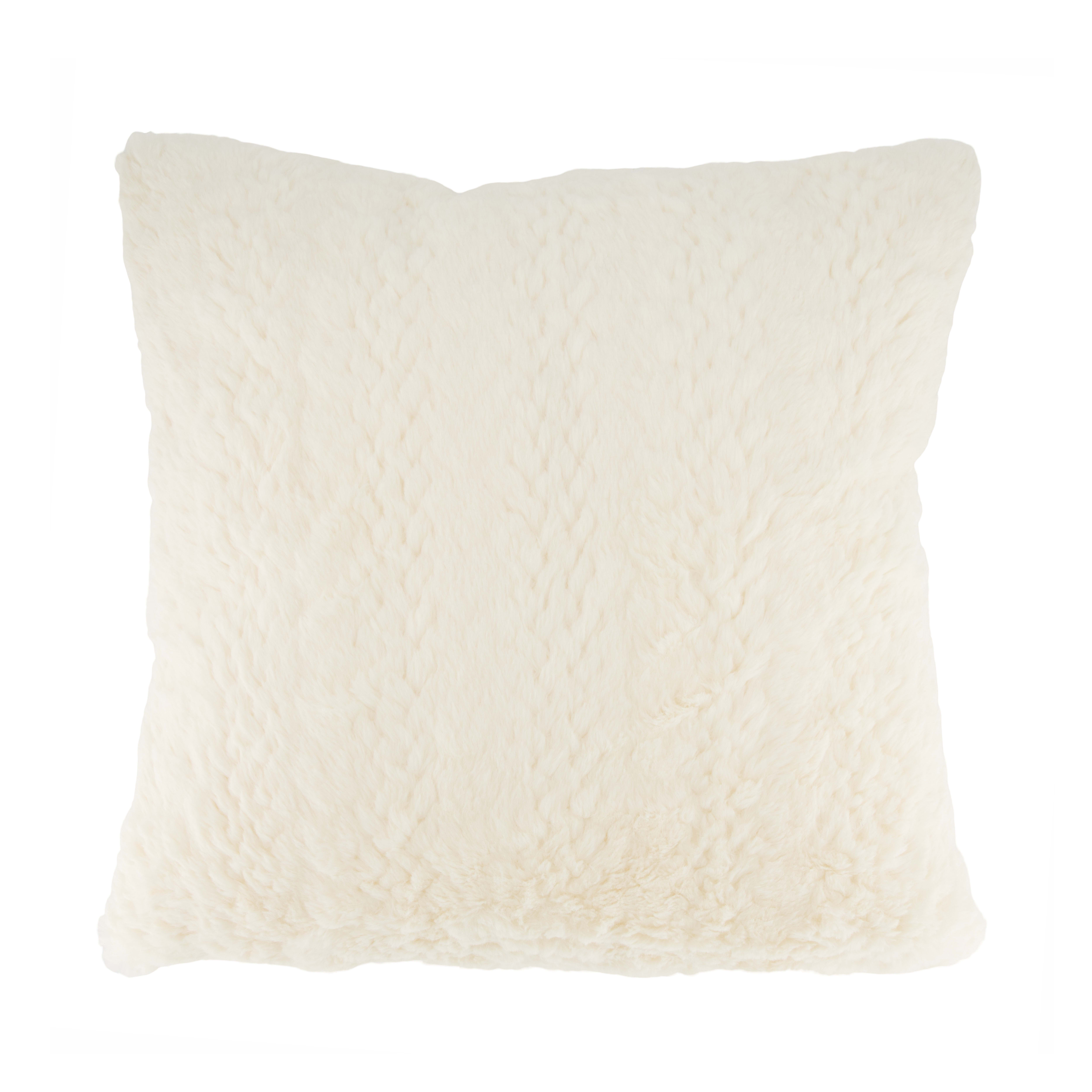 Decofinder Kissen Waben, Creme  | Schubiger Möbel