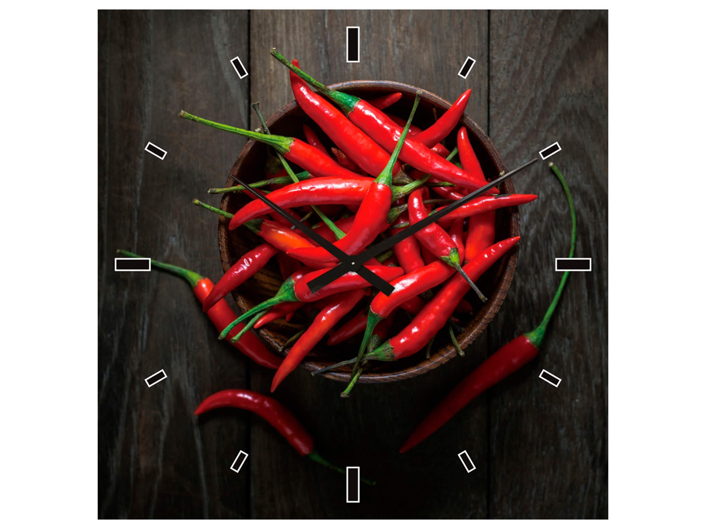 Glas-Wanduhr Smoothie image LAND