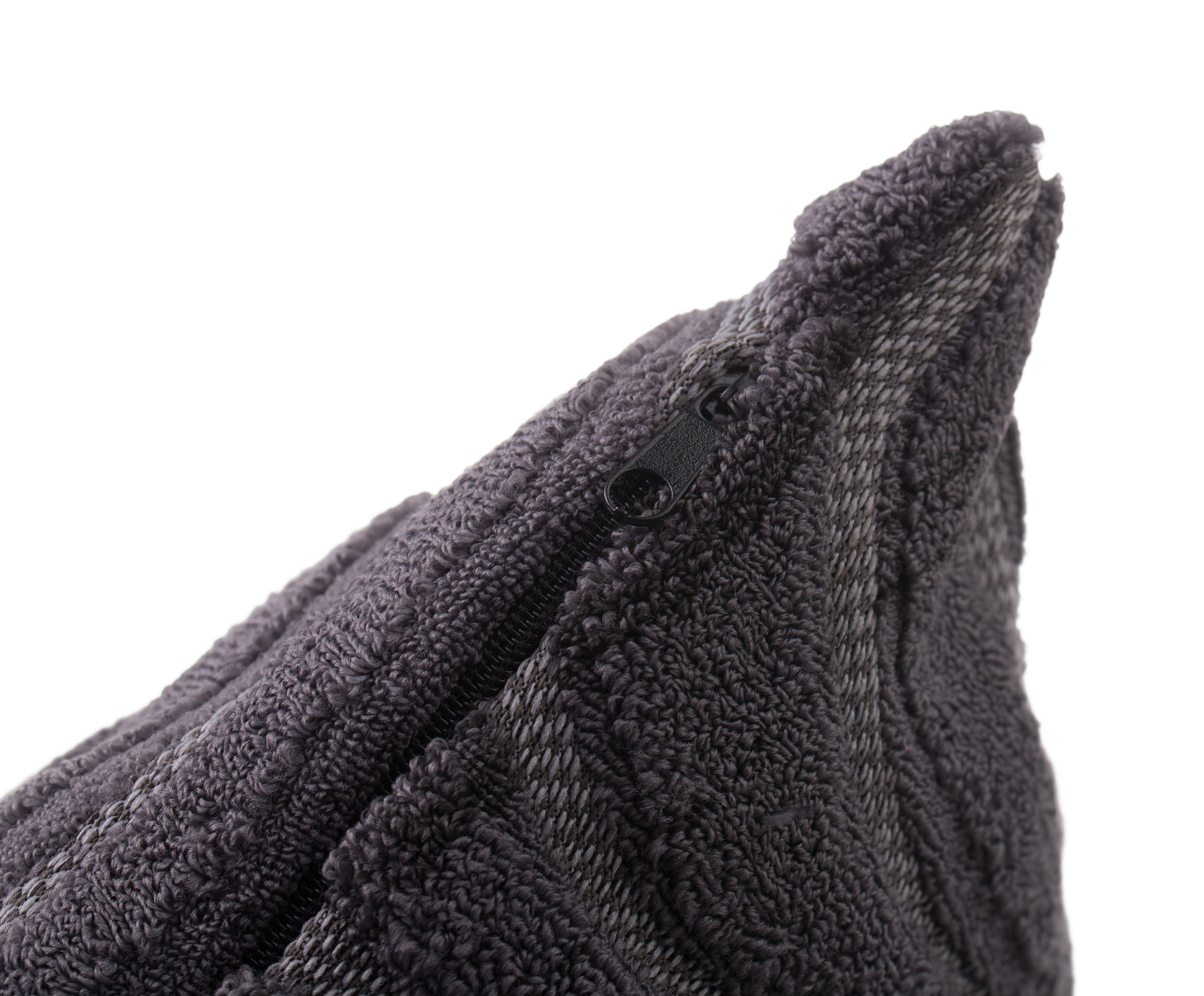 Kissenhülle Ocean Anthrazit 50x50 cm Gözze Ambiente Trendlife / Farbe: