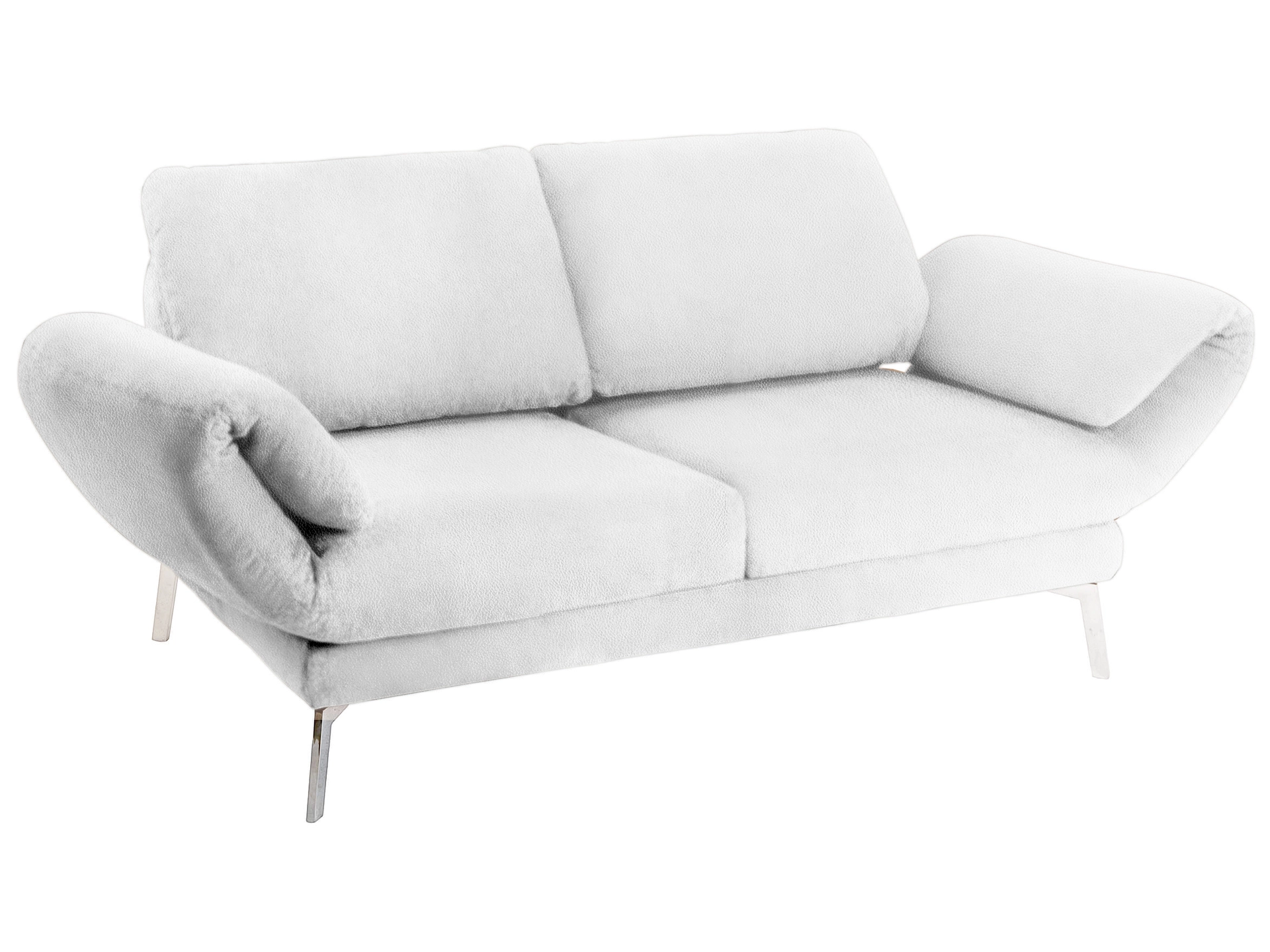 Sofa Medusa Basic Candy / Farbe: Bianco / Bezugsmaterial: Leder Basic