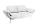Sofa Medusa Basic Candy / Farbe: Bianco / Bezugsmaterial: Leder Basic
