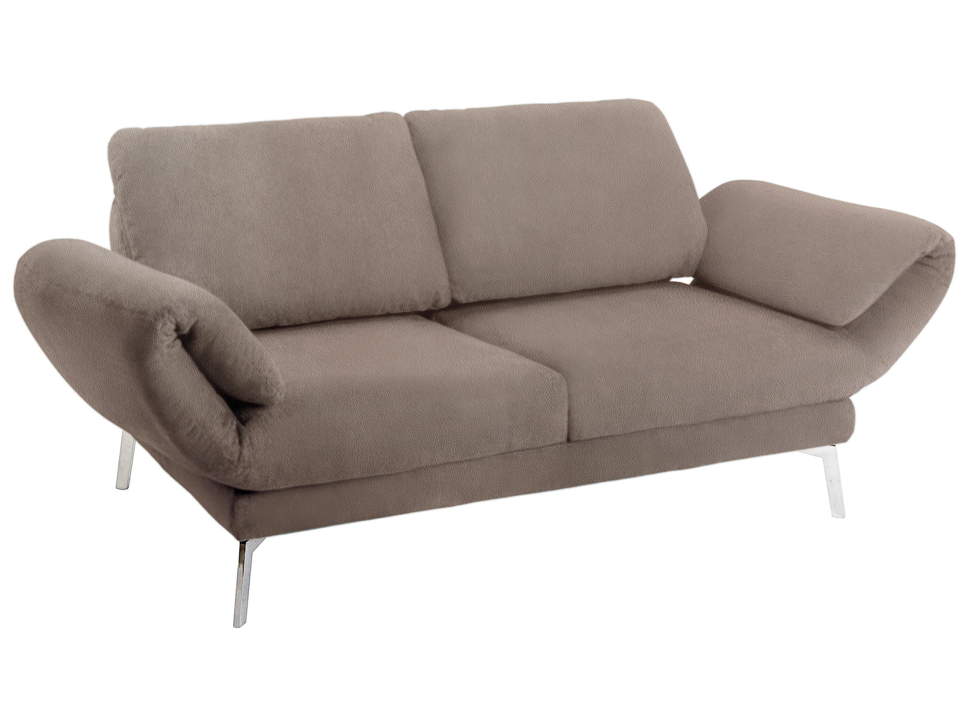 Sofa Medusa Basic Candy / Farbe: Asphalt / Bezugsmaterial: Leder Basic