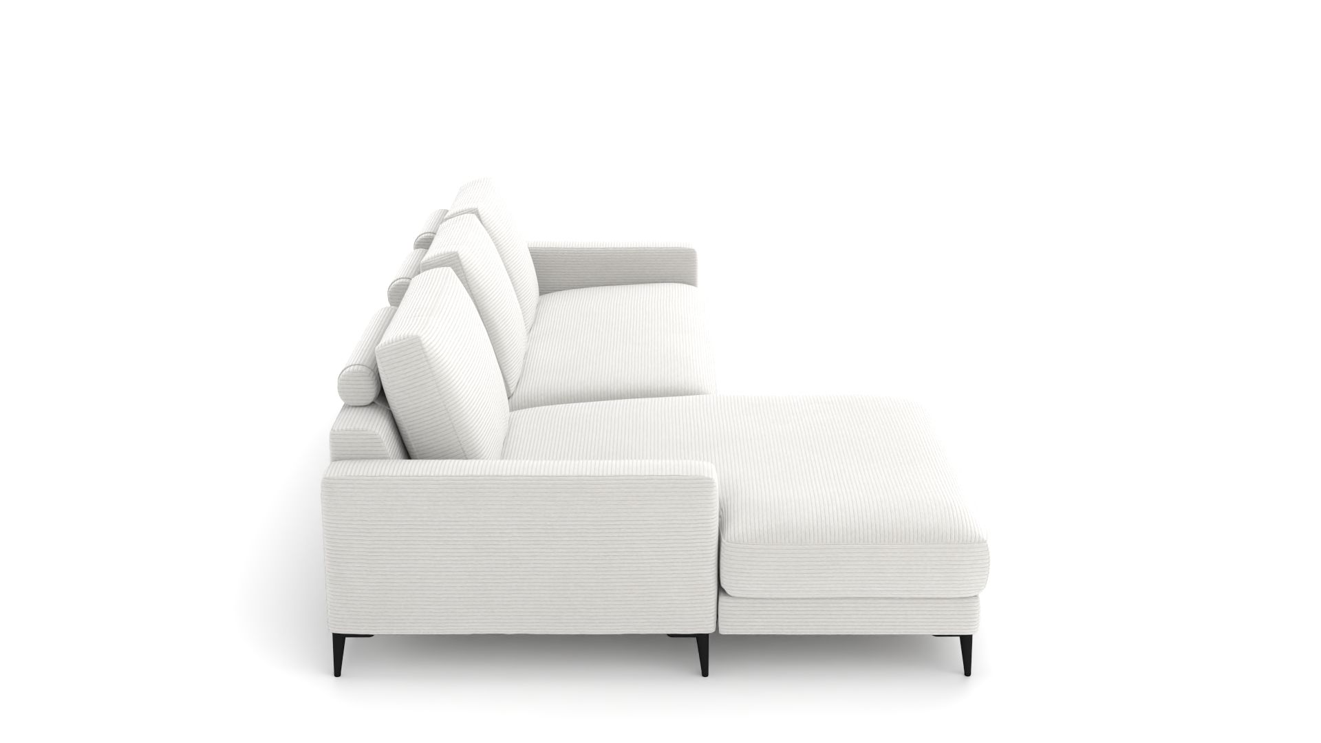 Ecksofa Mercury links – modern, bequem & anpassbar