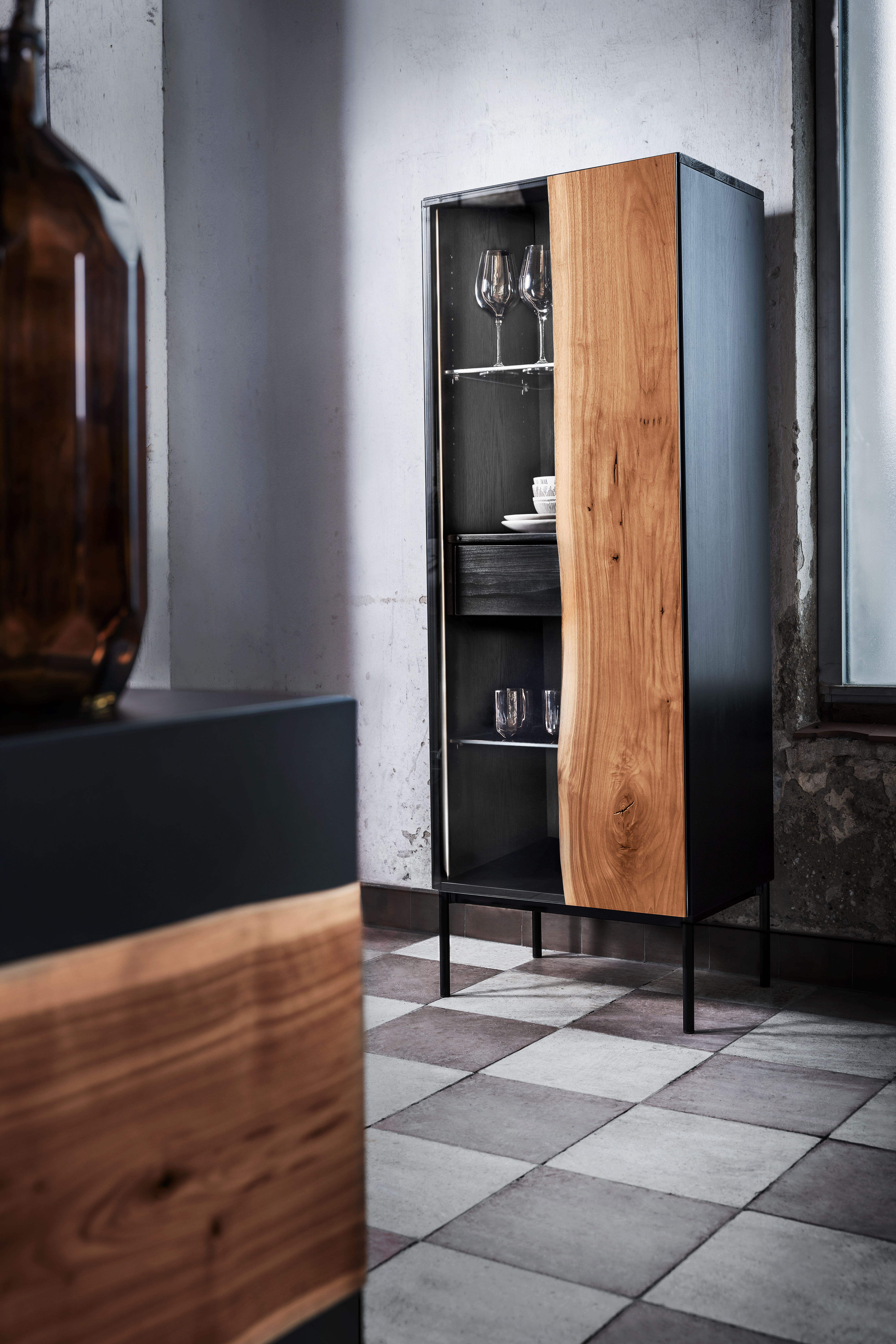 Highboard 18Hundred knotty oak Wimmer