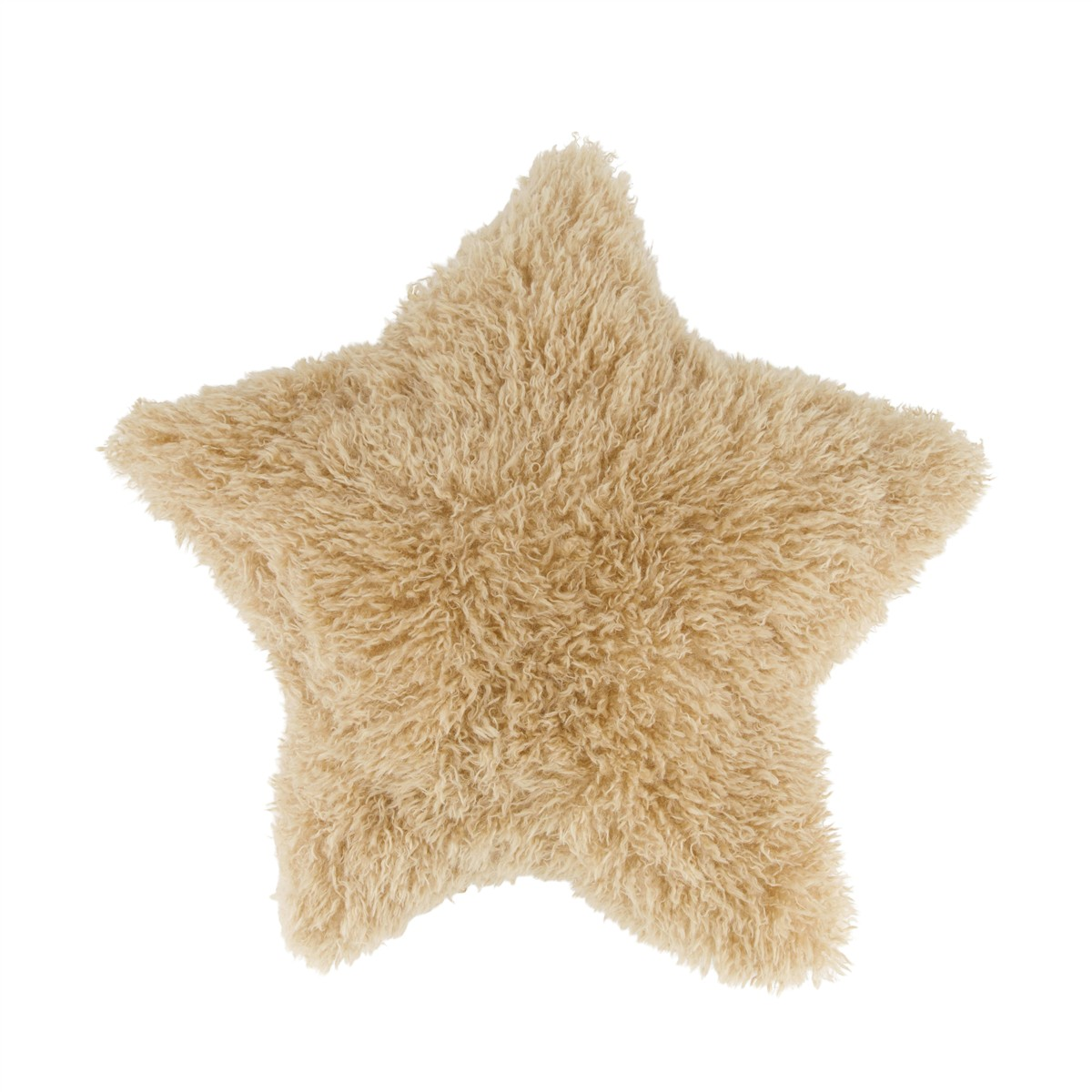 Decofinder Zierkissen Stern, Caramel, H:45 cm Braun | Schubiger Möbel