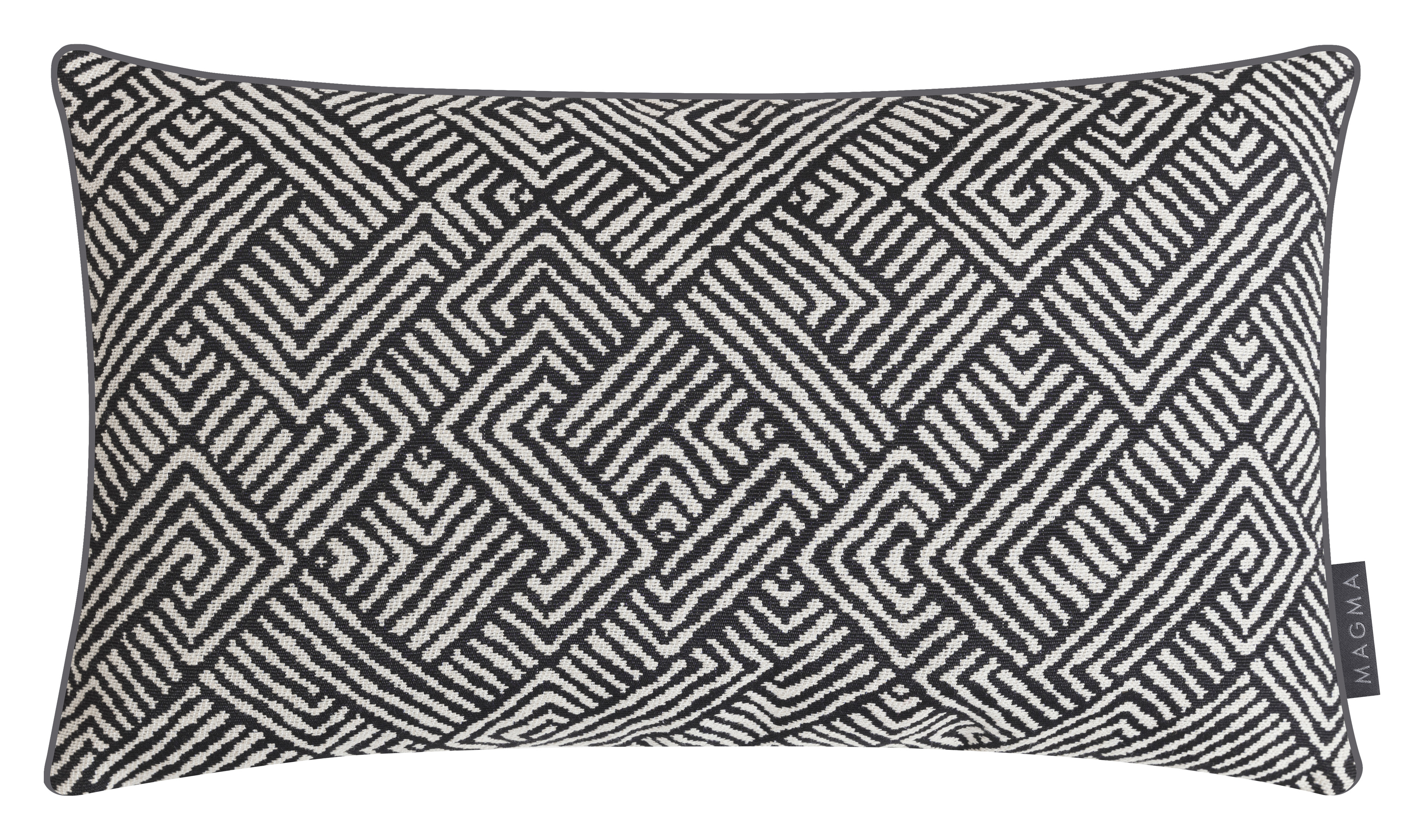 Kissenhülle Adea, Schwarz 30x50 cm Magma / Farbe: