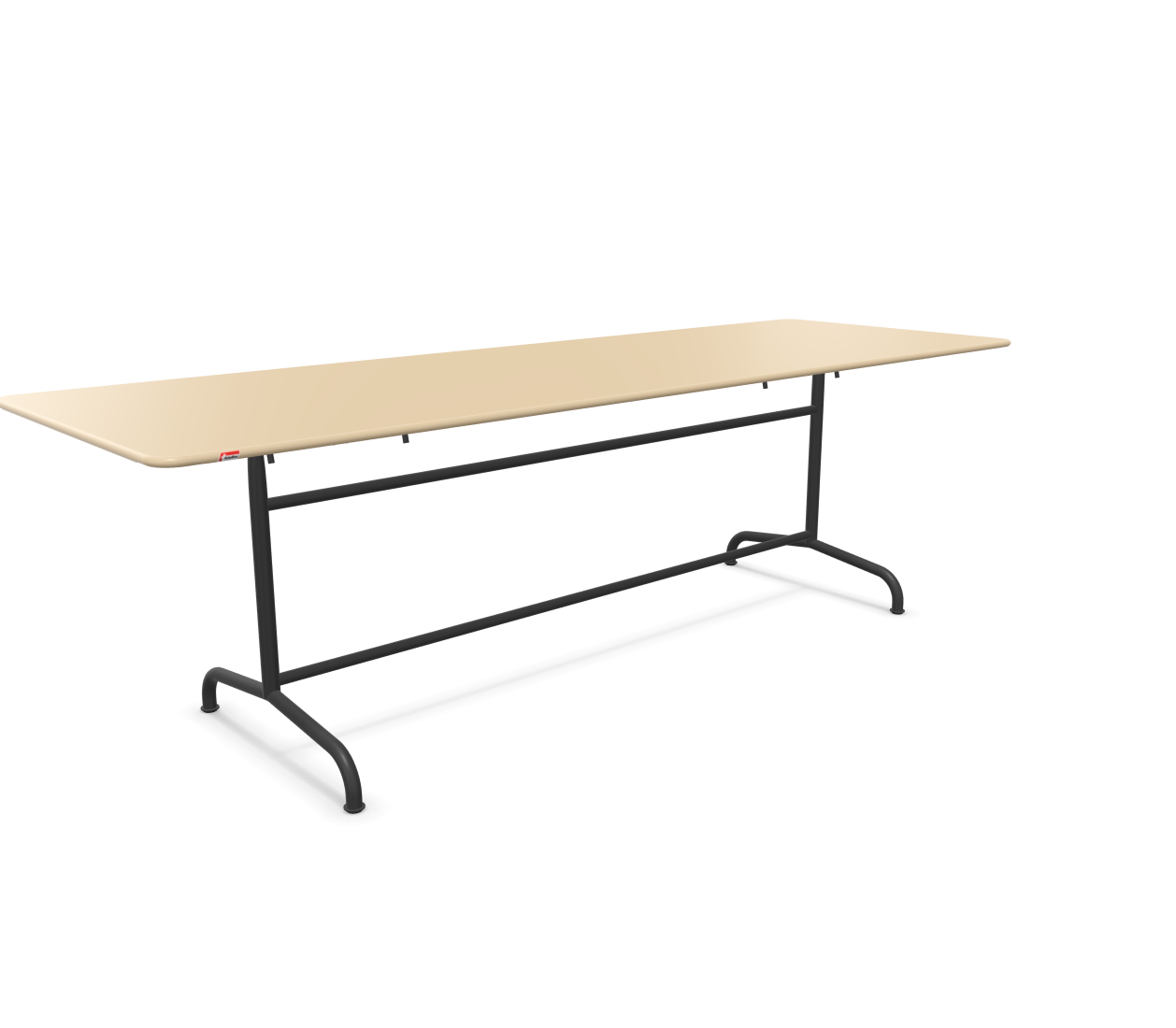 Schaffner Metall-Tisch Rigi Braun | Schubiger Möbel