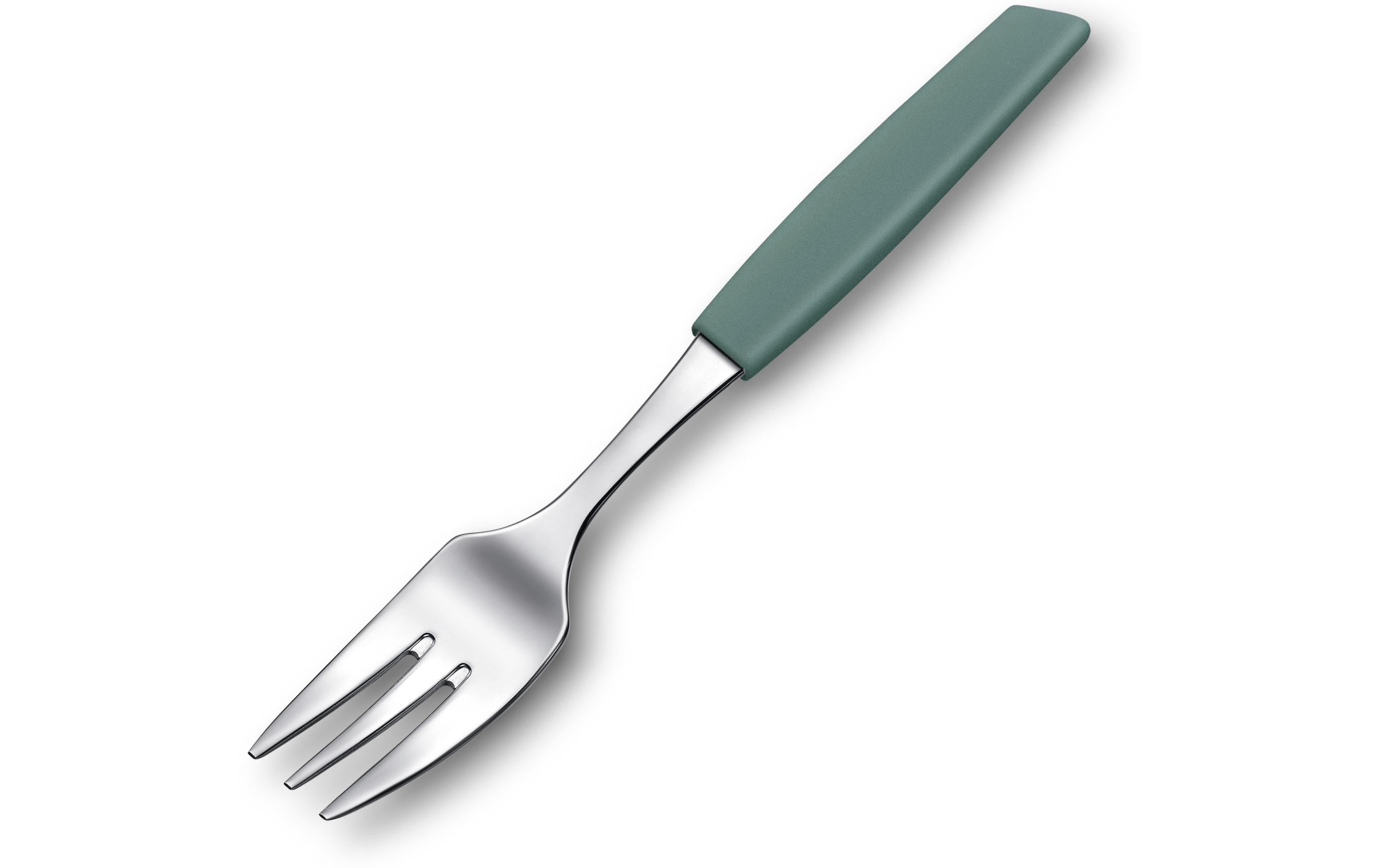 Swiss Modern cake fork, 1 piece, Sage By Victorinox Alltron / Colour: sage green