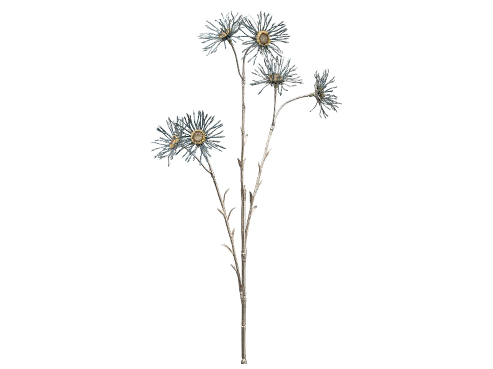 Kunstblume Margeriten Blau H: 68 cm Gasper