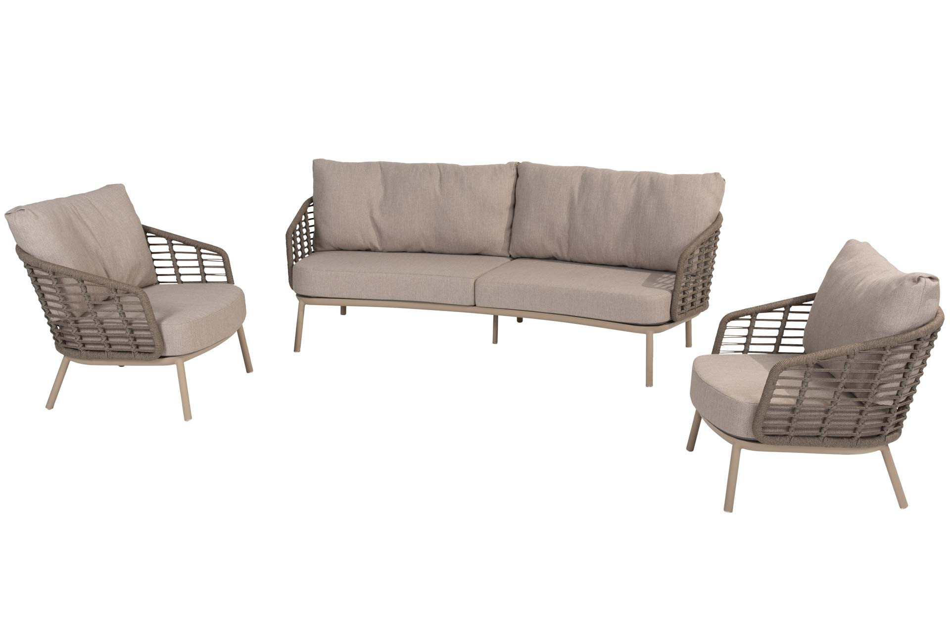 Gartenlounge Puria 4 Seasons / Grösse: 364 x 174 cm