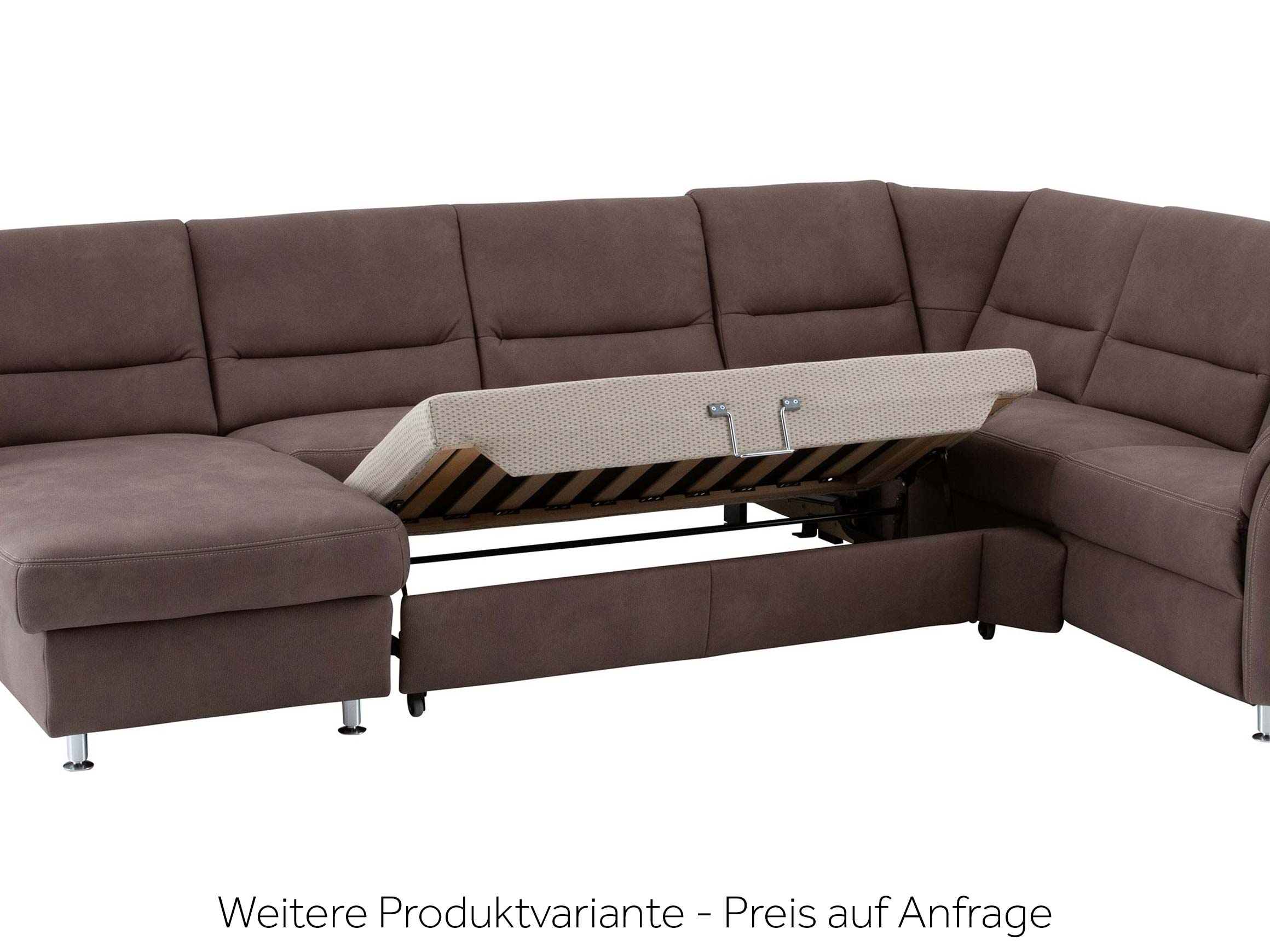 Ecksofa Daisy Polipol / Farbe: Mammut / Bezugsmaterial: Stoff