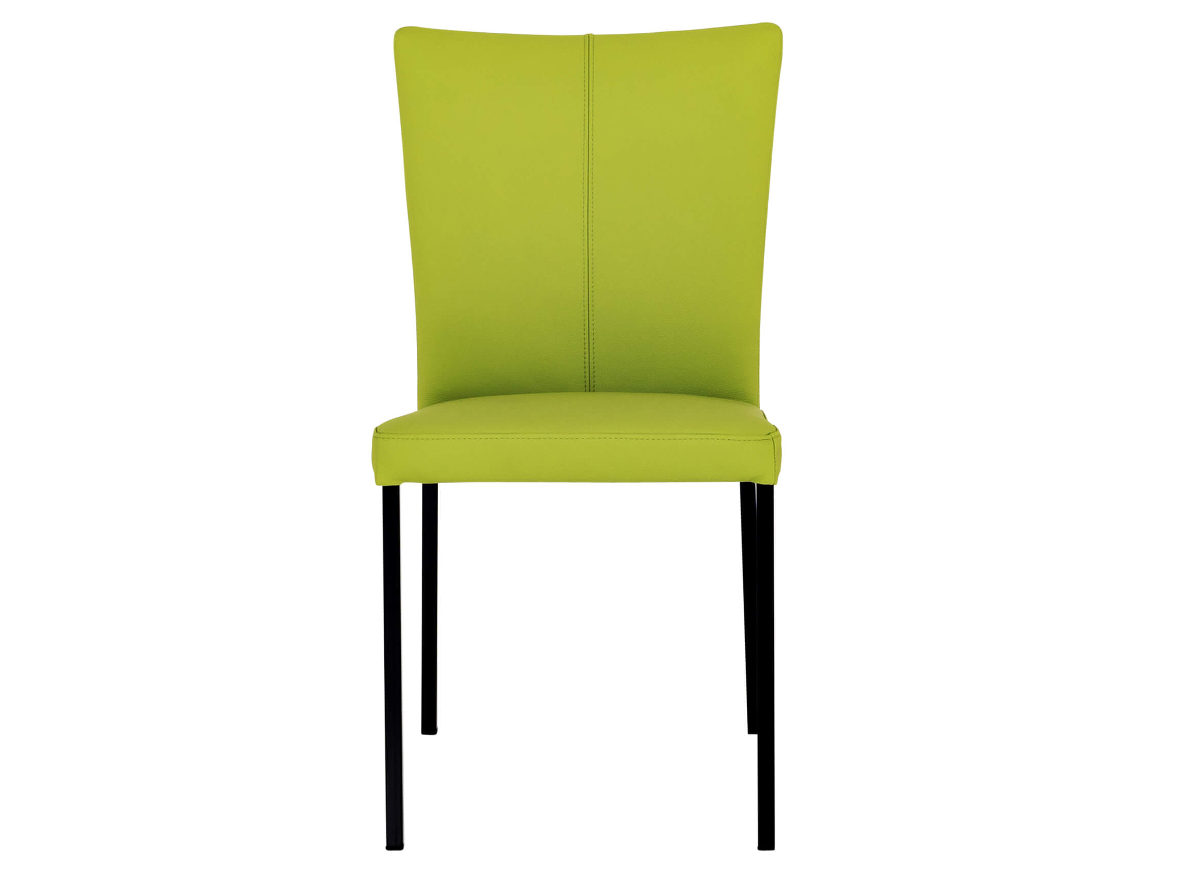 Stuhl Island Sit / Farbe: Lime / Material: Leder