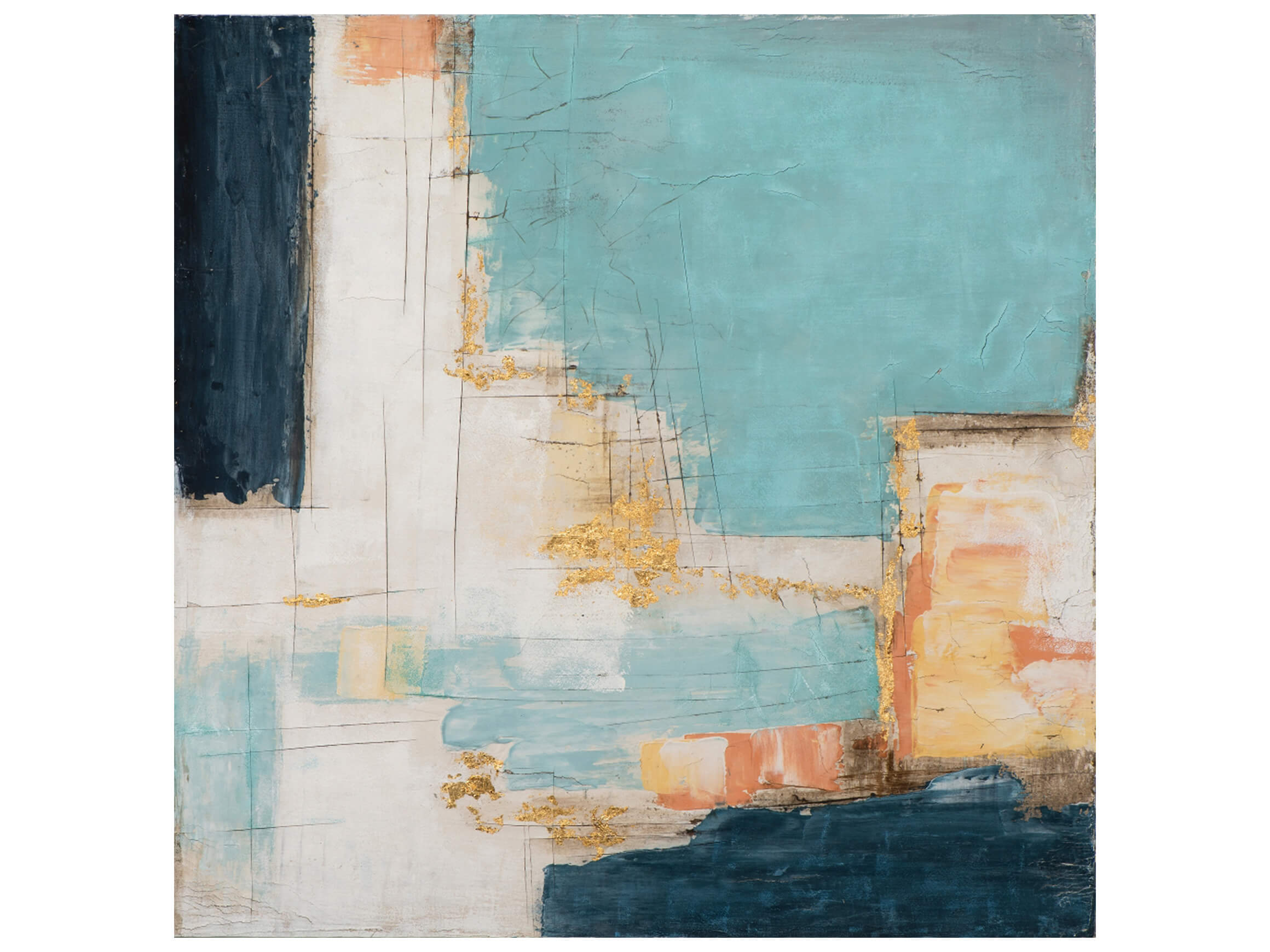 Bild Abstrakt in Blautönen image LAND