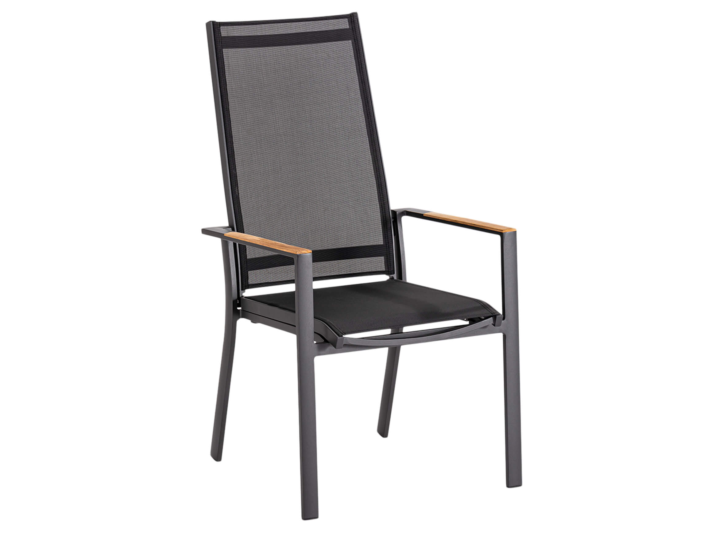 Niehoff Gartenstuhl Patras Schwarz | Schubiger Möbel