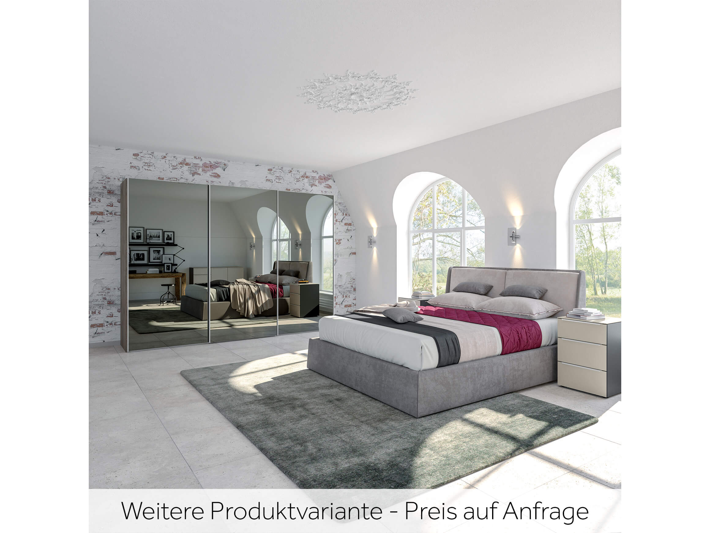 Nachttisch Typ 02 Jutzler / Farbe: Weiss