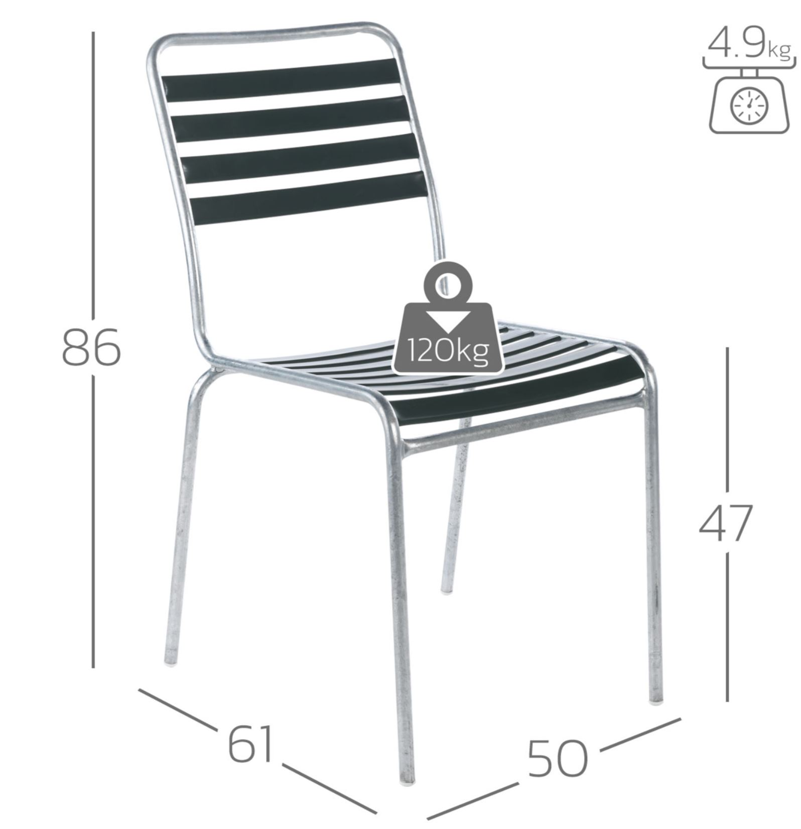 Lättlistuhl St. Moritz Schaffner / Farbe: Orange