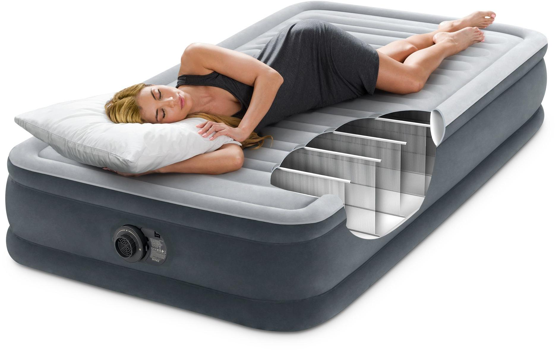 Luftbett Dura-Beam Deluxe Twin, 99x191x33 cm