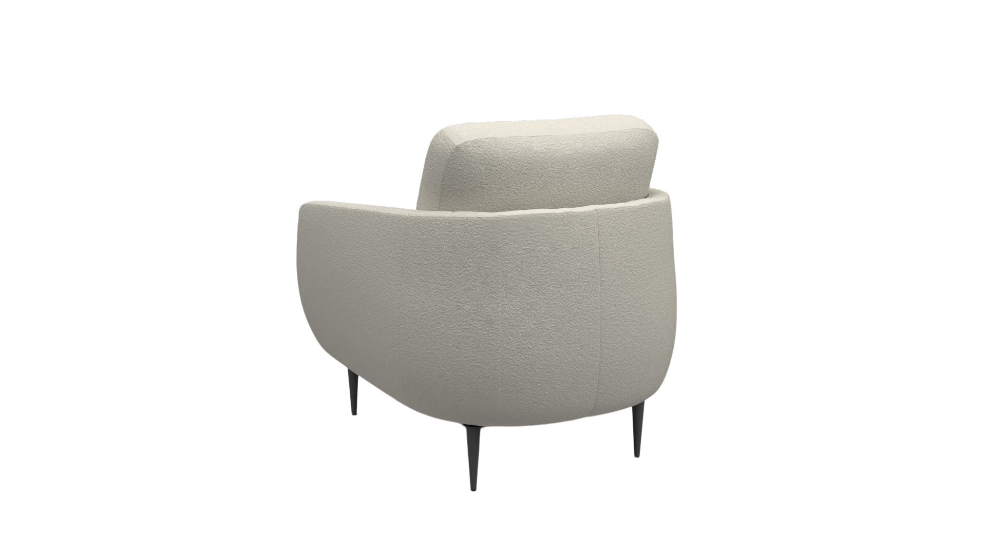 Sessel Pluto (a) UrbanDesign / Farbe: White / Bezugsmaterial: Stoff
