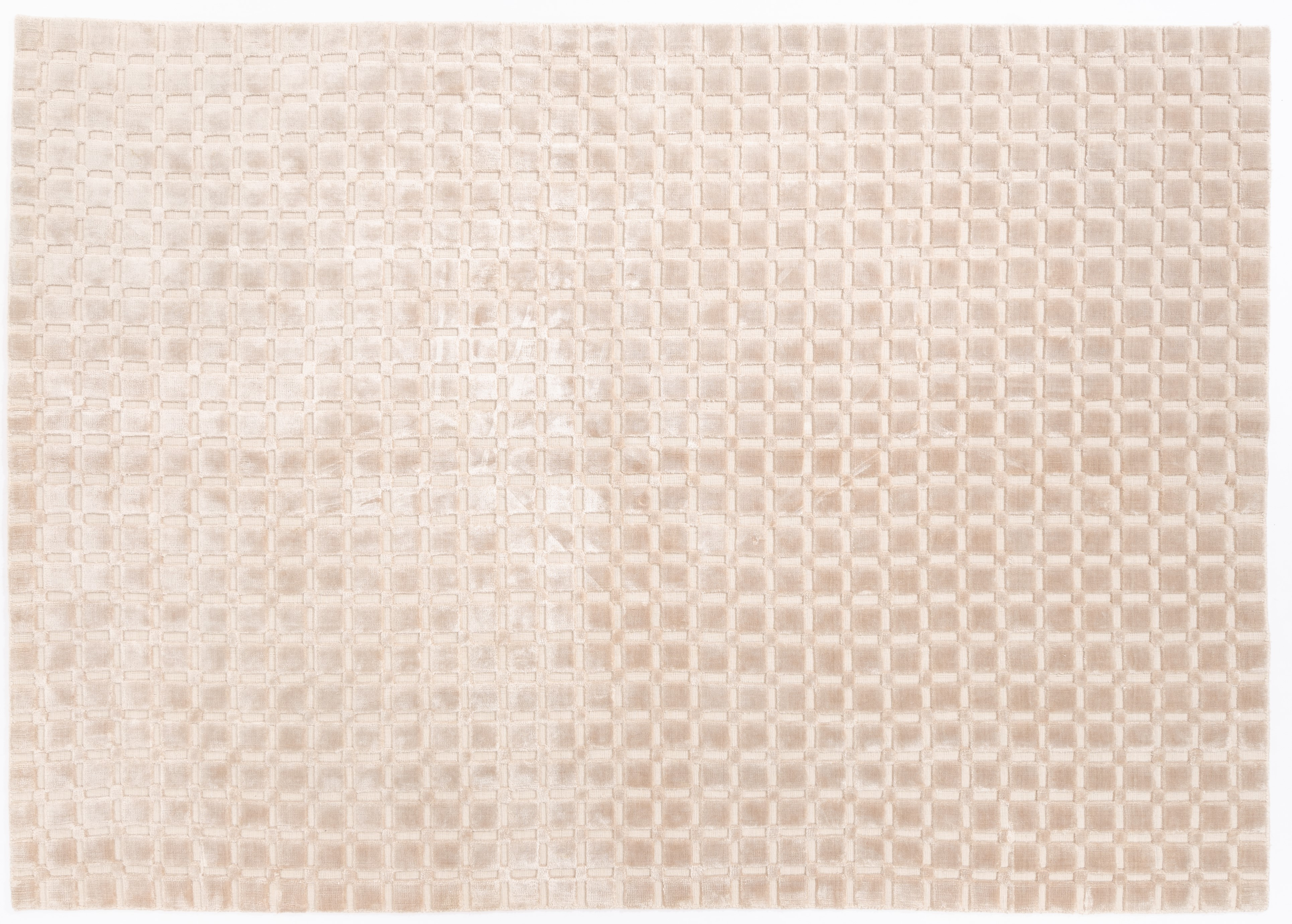 Webteppich Indien Elegance 3207 Negra / Farbe: Beige