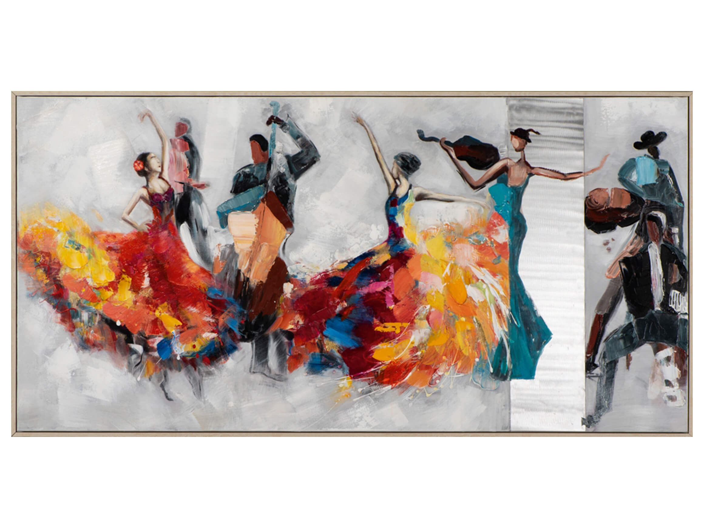 Bild mit Rahmen Kunstvoller Tanz 1 image LAND